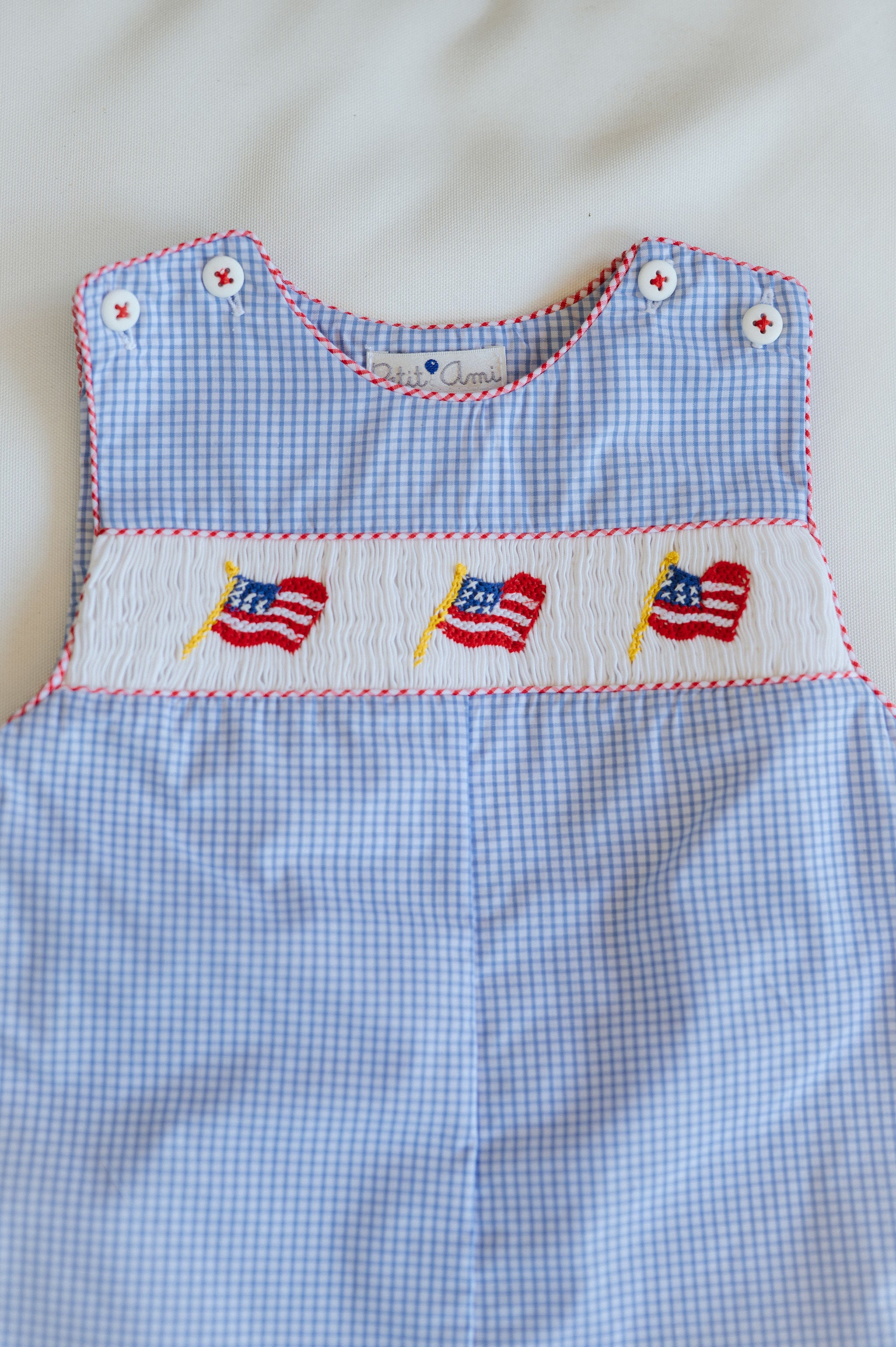 Flag Sunsuit-Blue