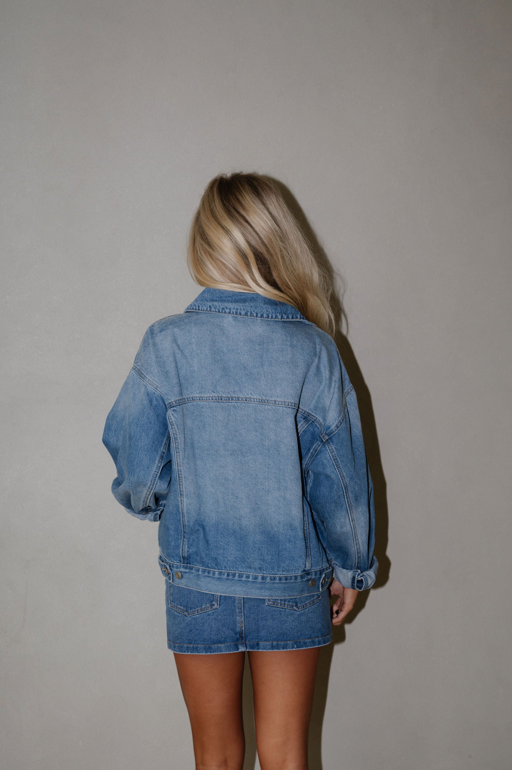 Lena Skirt-Denim// PETITE