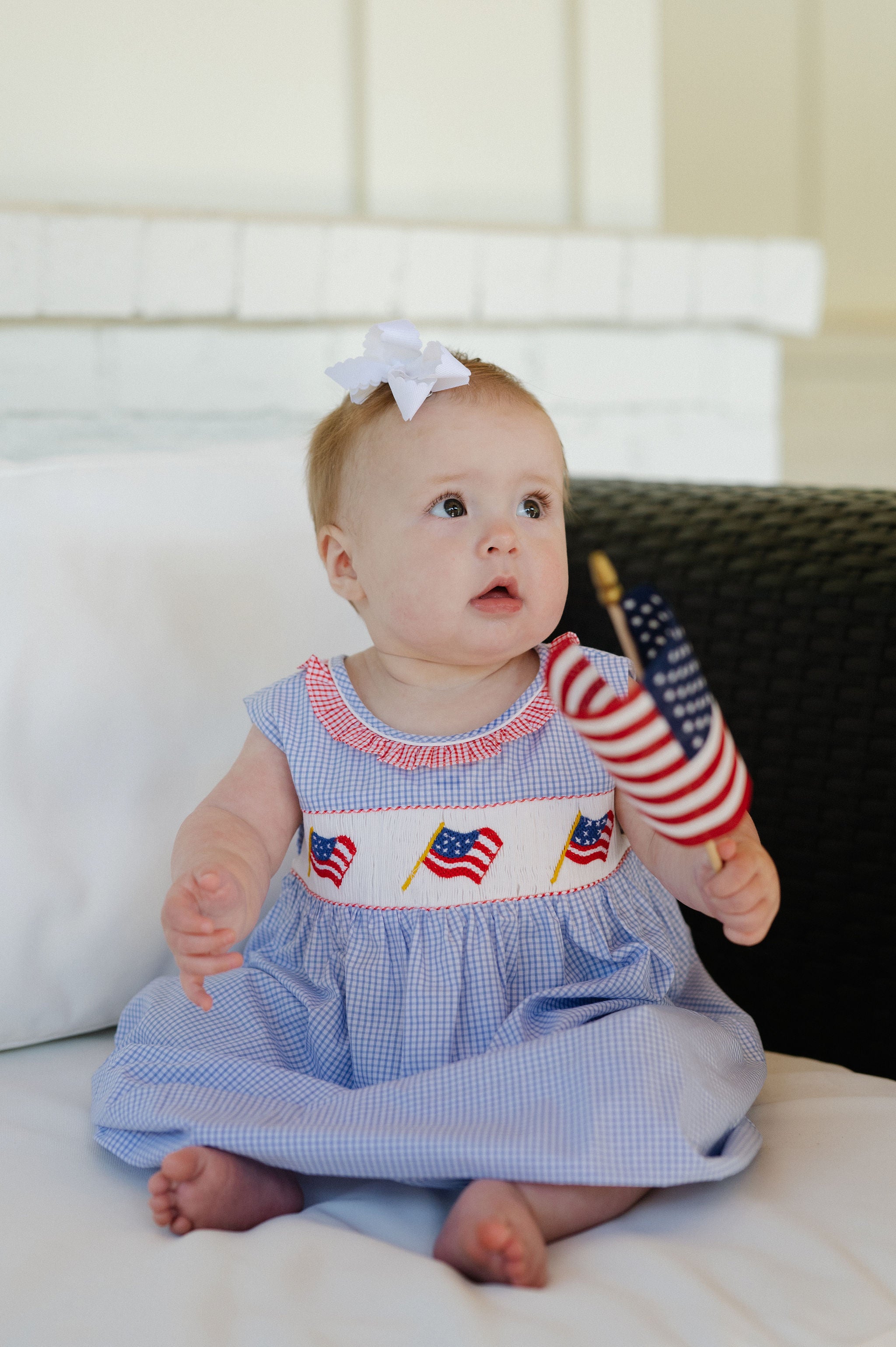 Flag Dress-Blue