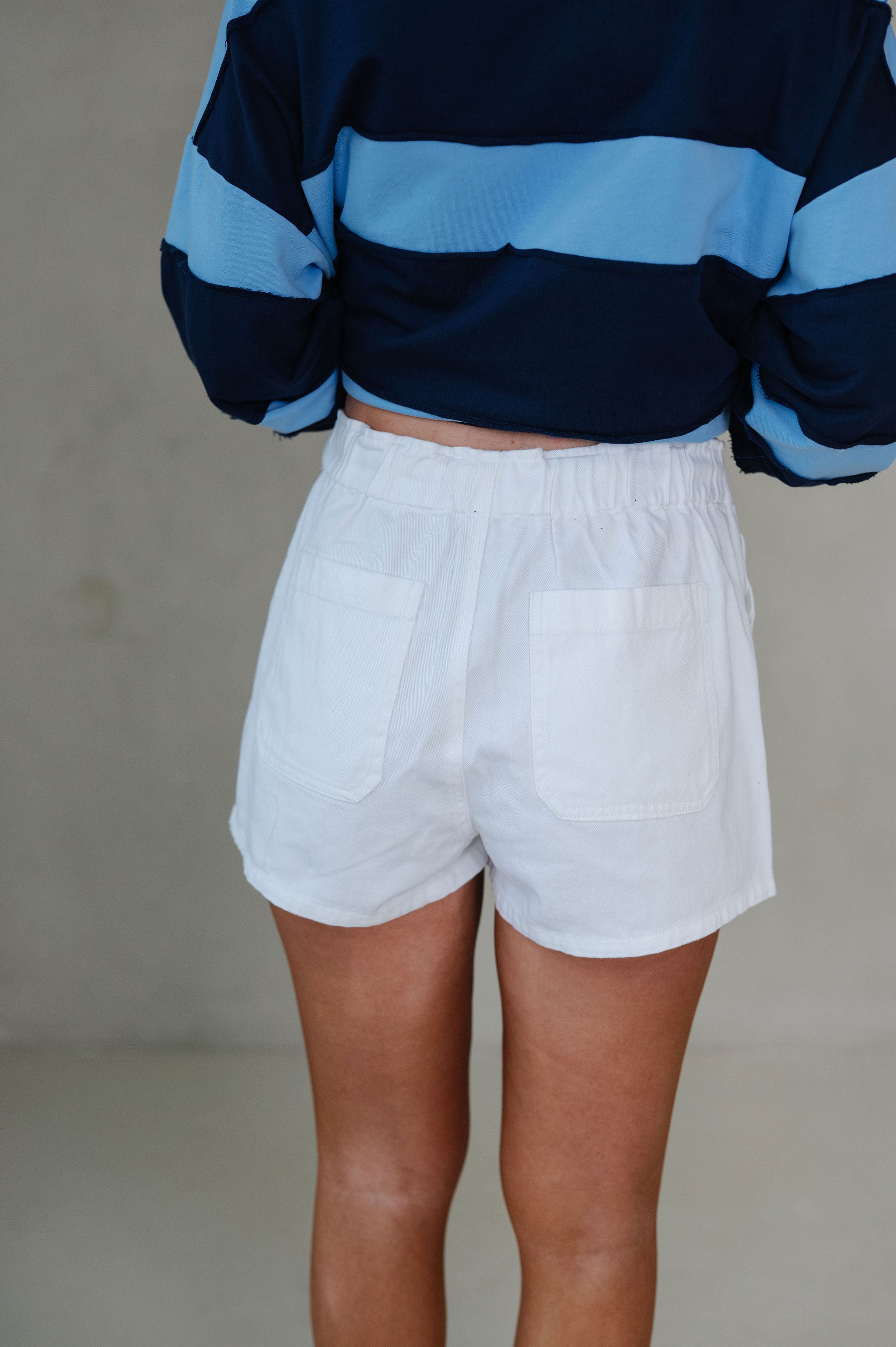 Skye Shorts-White