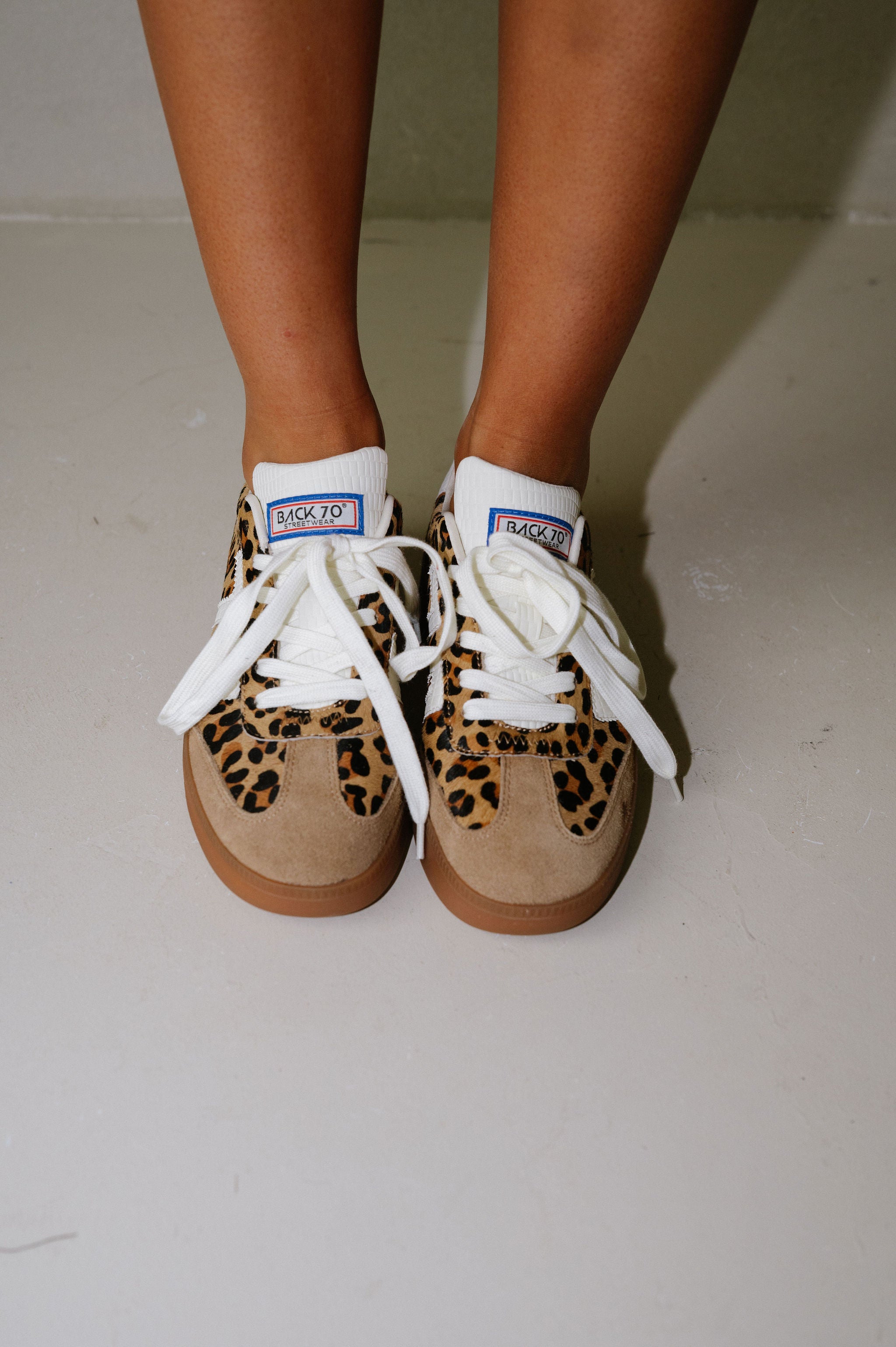 Back 70 Boston Sneakers-Leopard/Milk