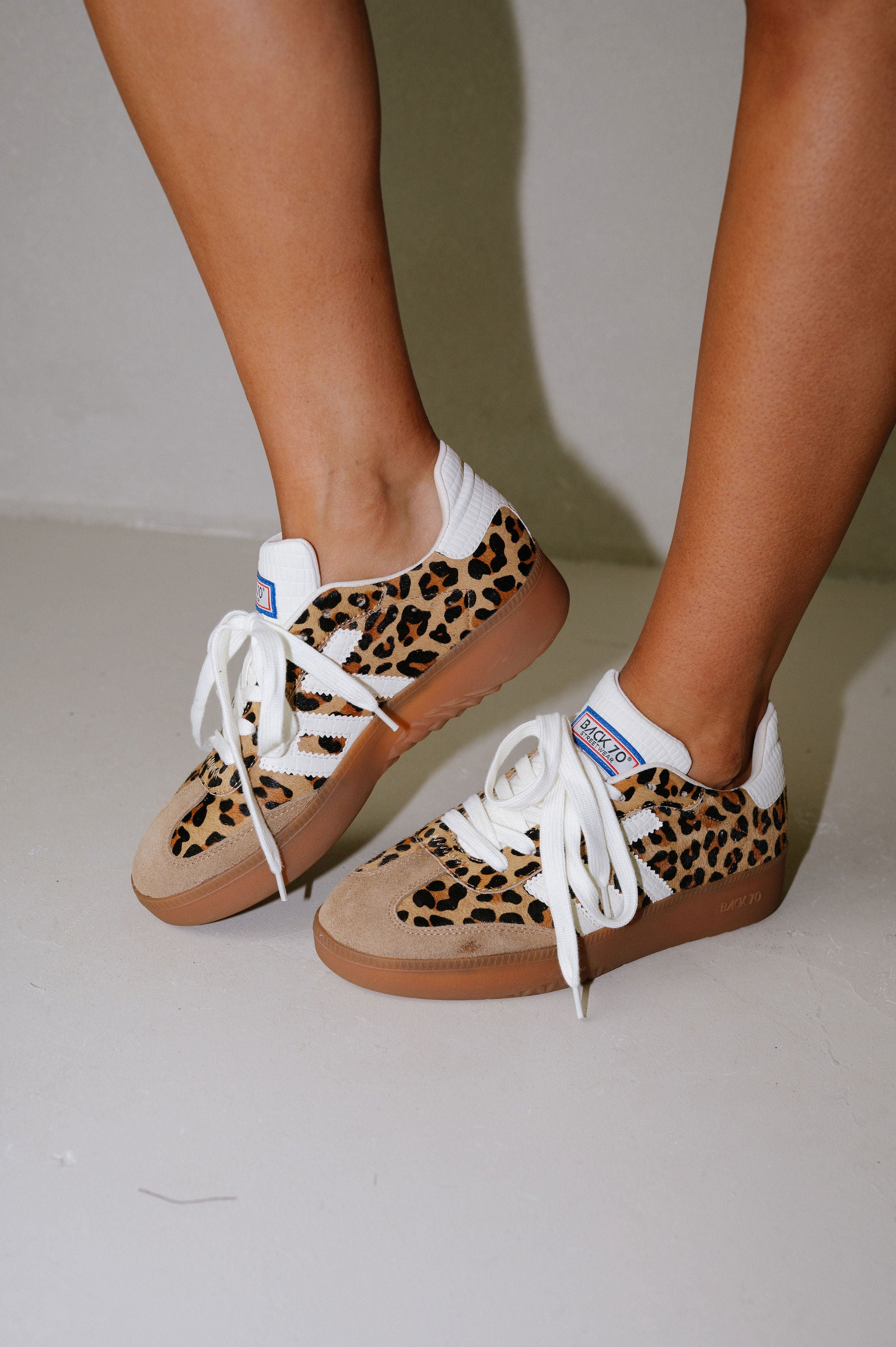 Back 70 Boston Sneakers-Leopard/Milk