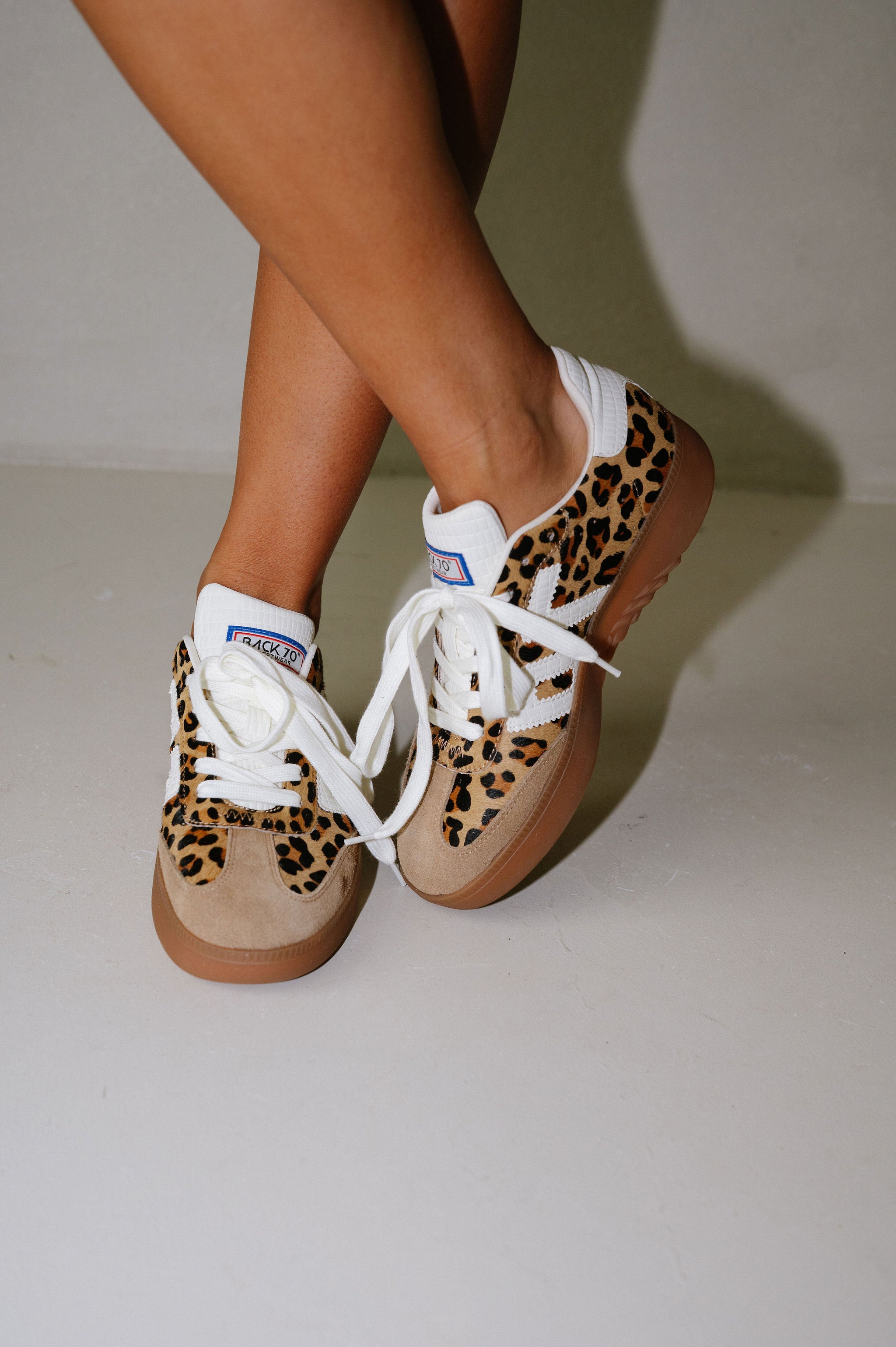 Back 70 Boston Sneakers-Leopard/Milk