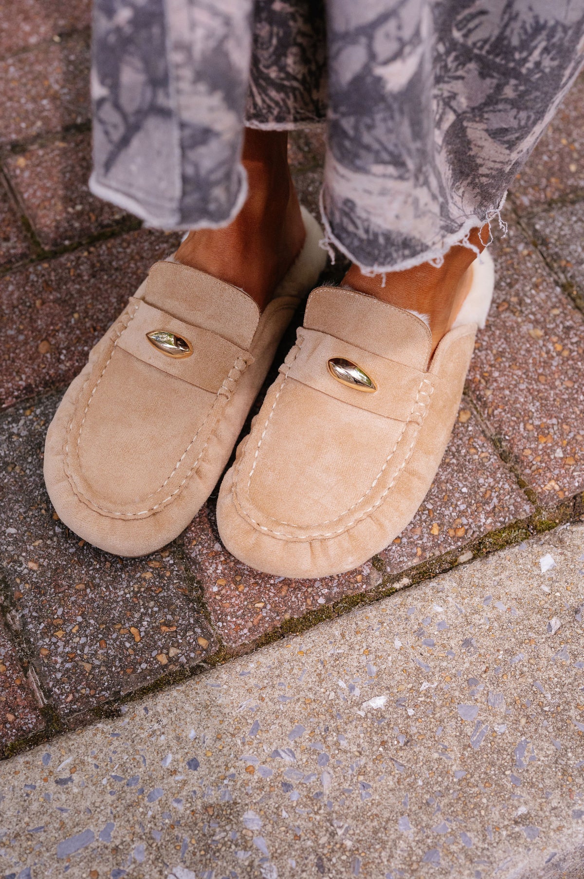 Hayden Slip On-Almond