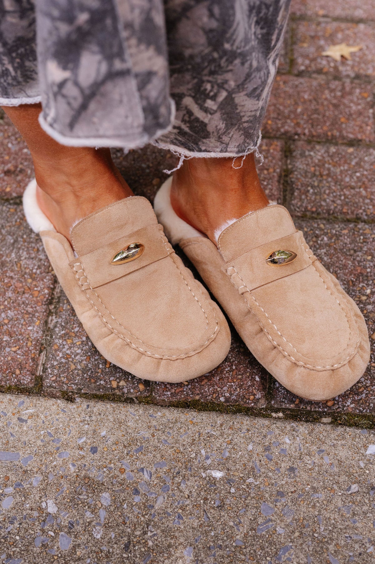 Hayden Slip On-Almond