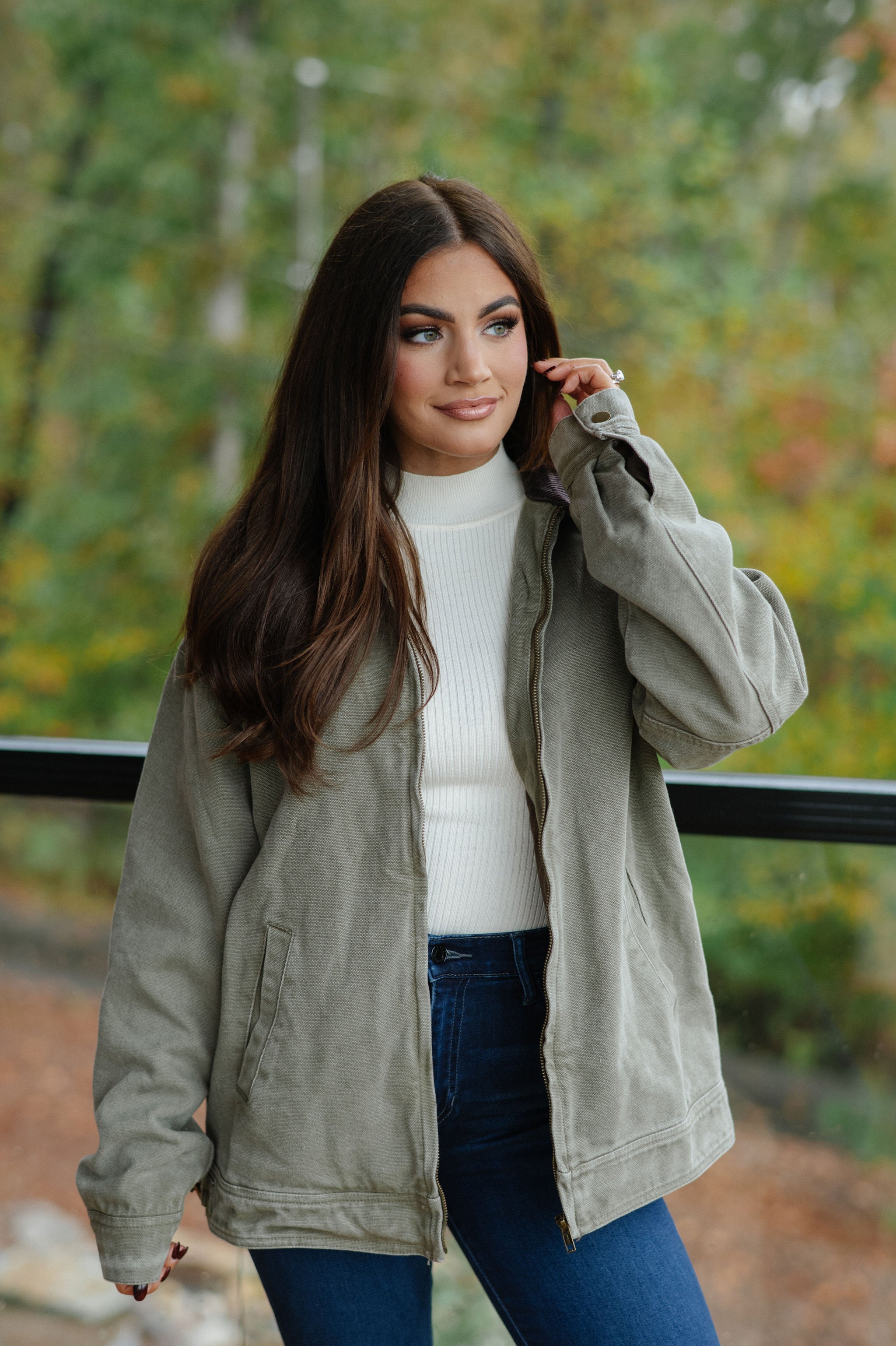 Elliott Barn Jacket-Olive