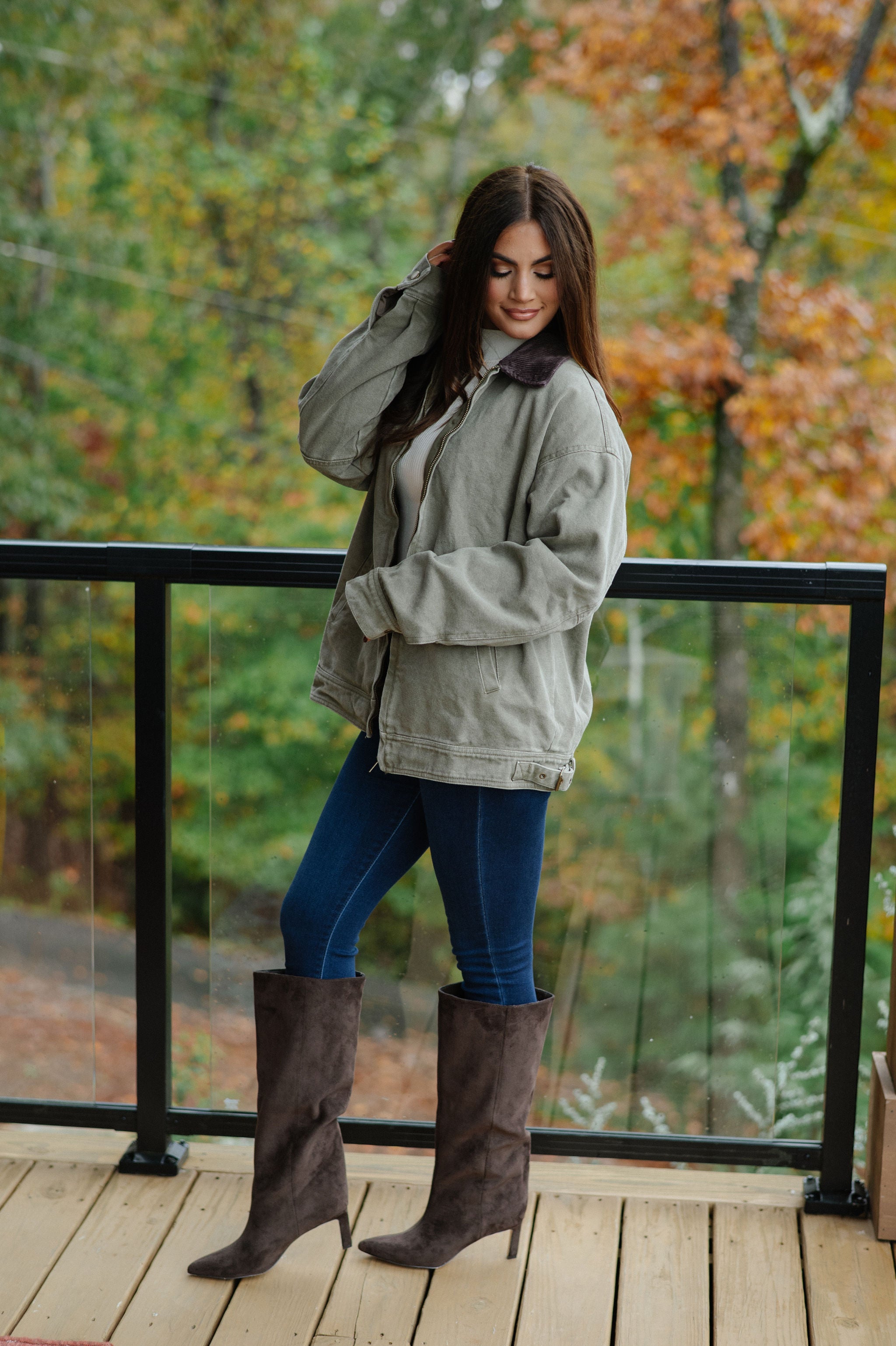 Elliott Barn Jacket-Olive