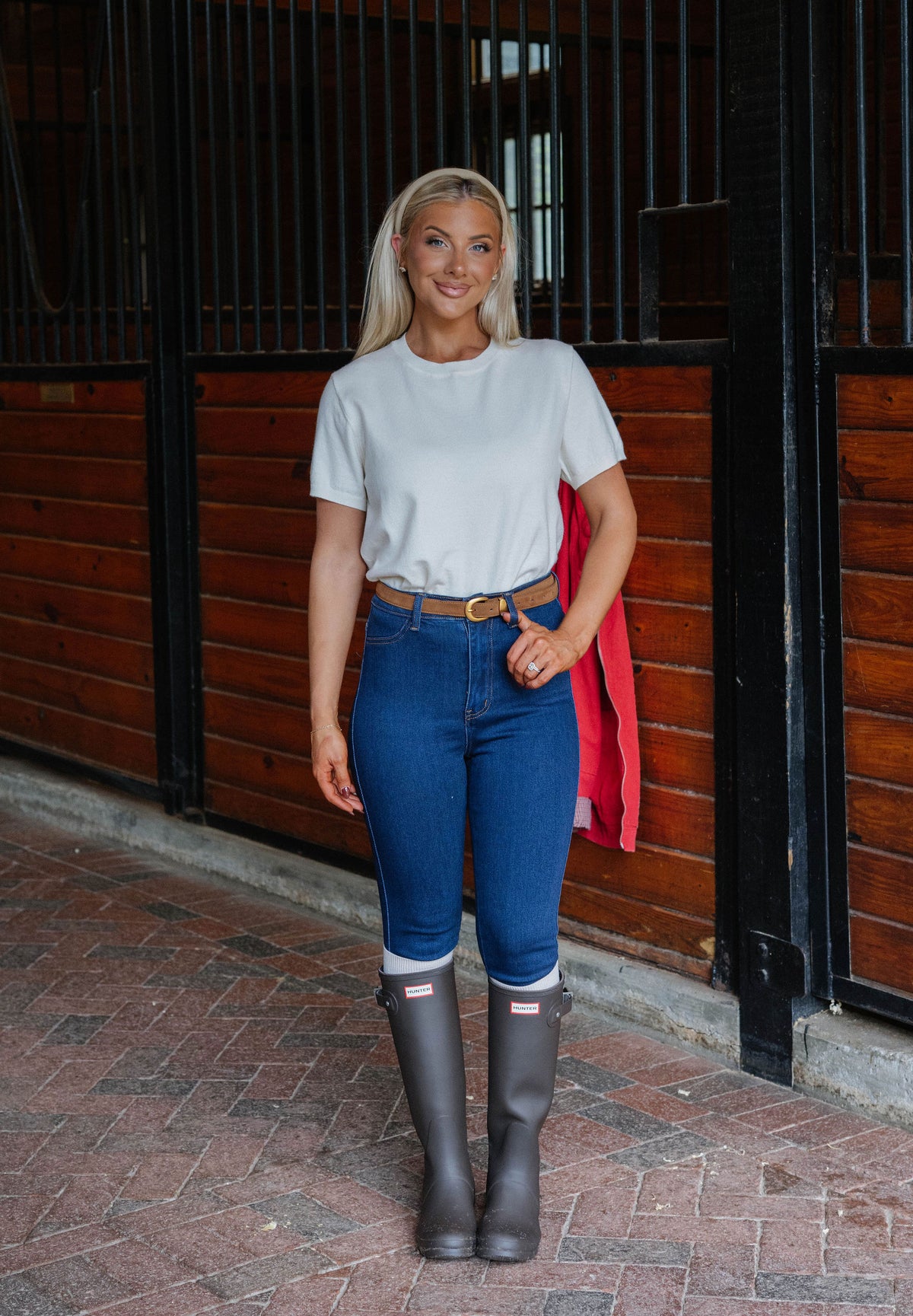 Riley Short Sleeve Top-Off White
