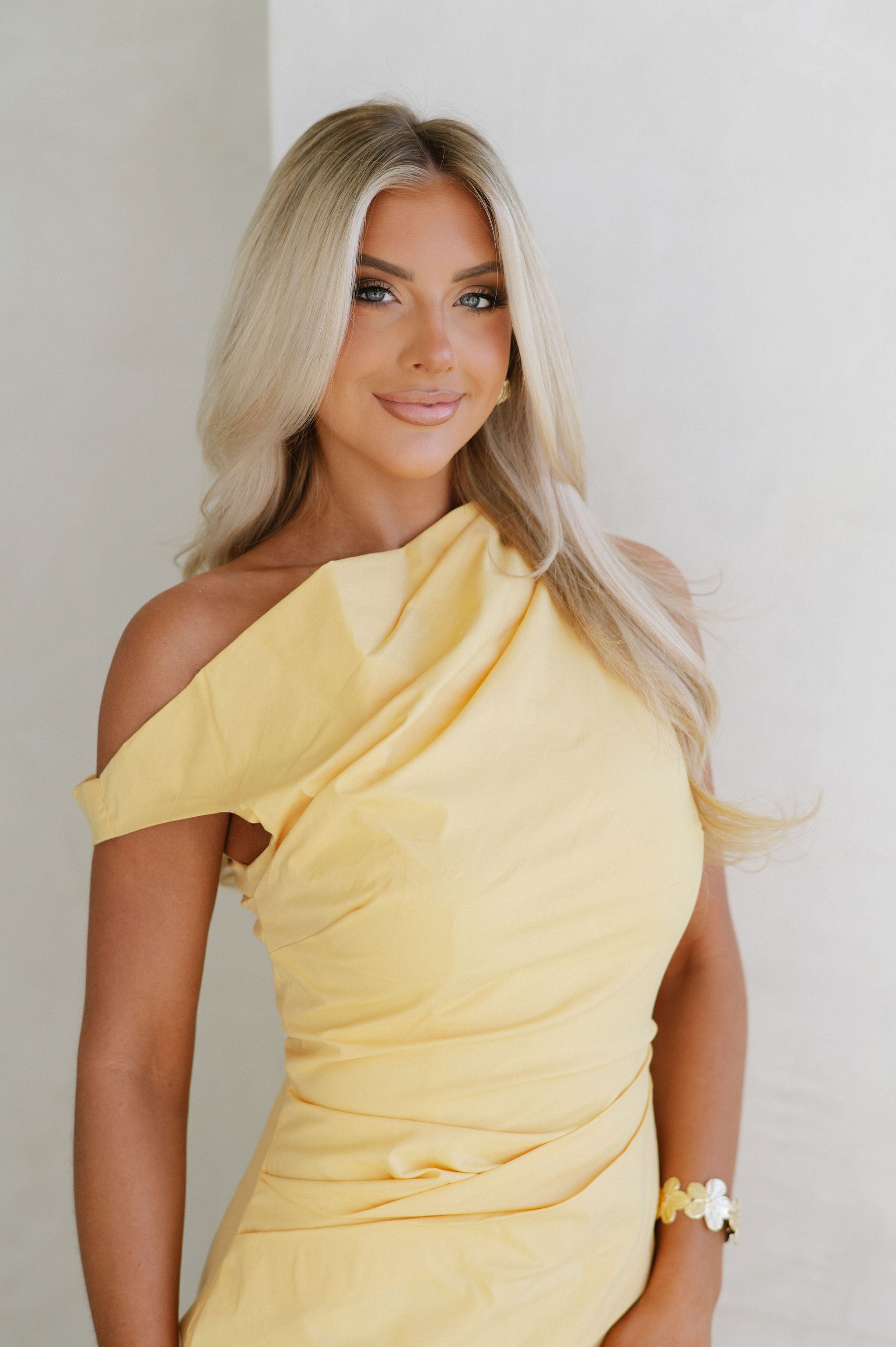 Merritt Dress-Lemon