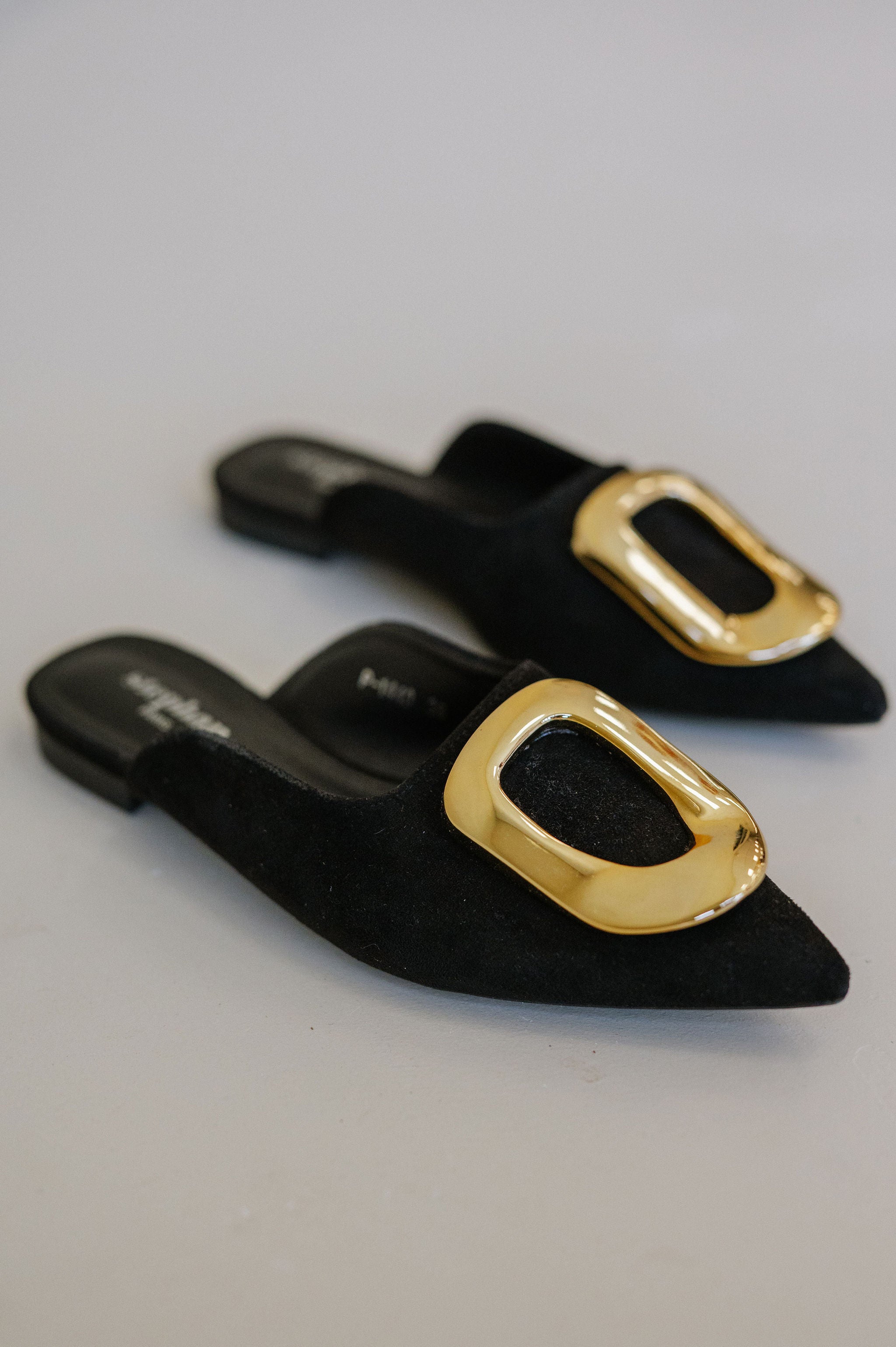 Blair Pointed Mule- Black