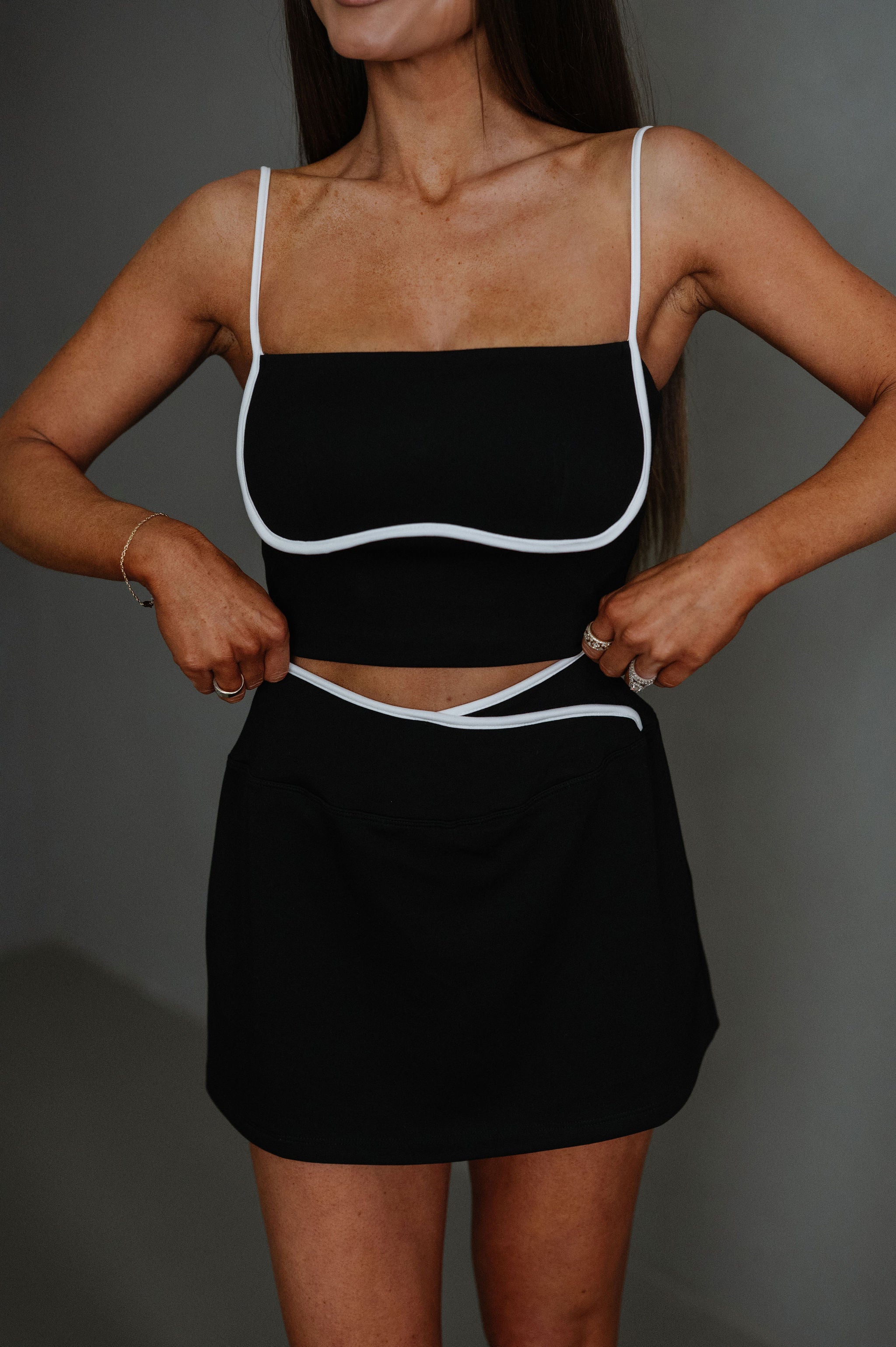 Betsy Skort Set-Black