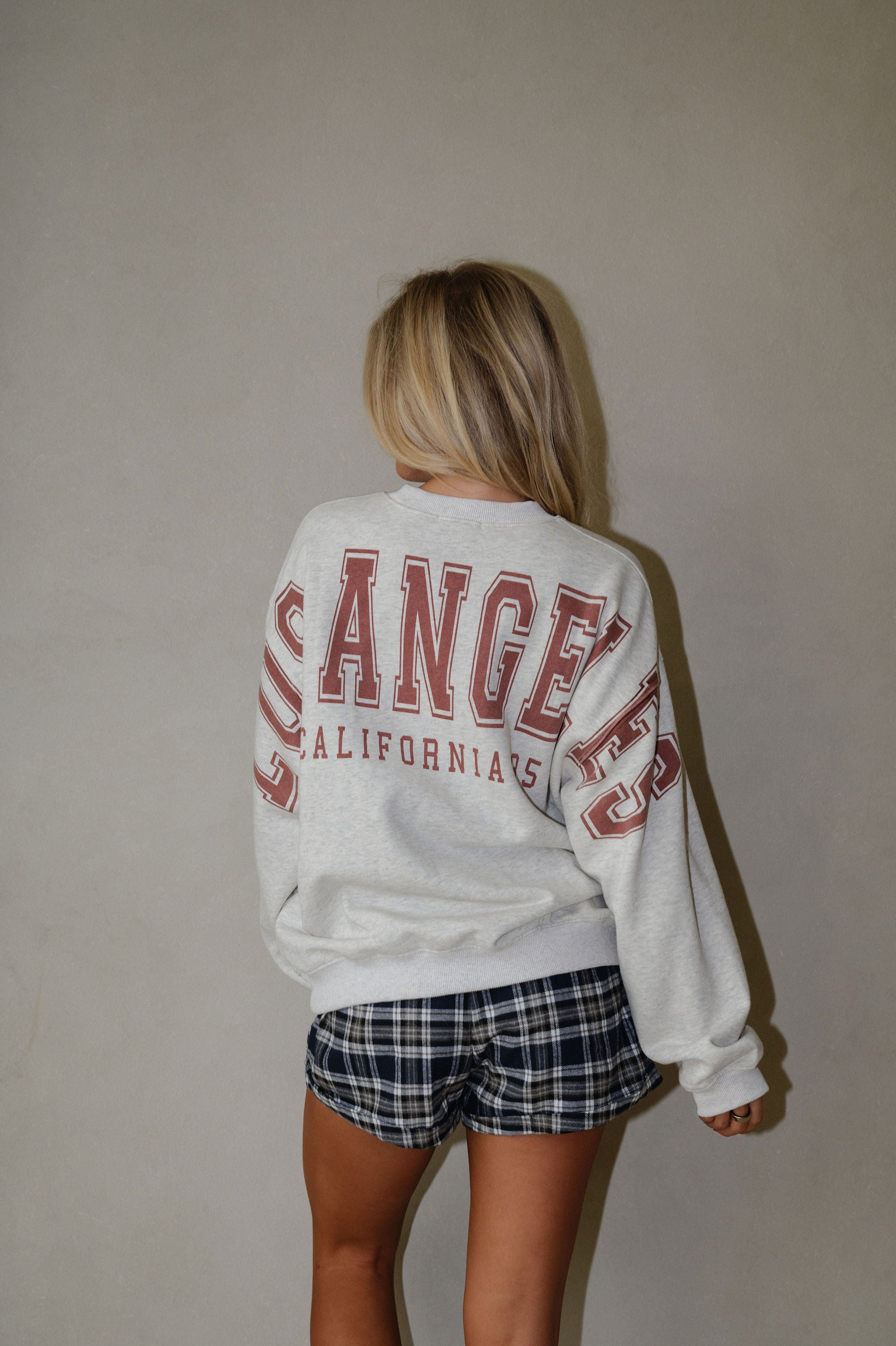 LA Sweatshirt-Heather Grey