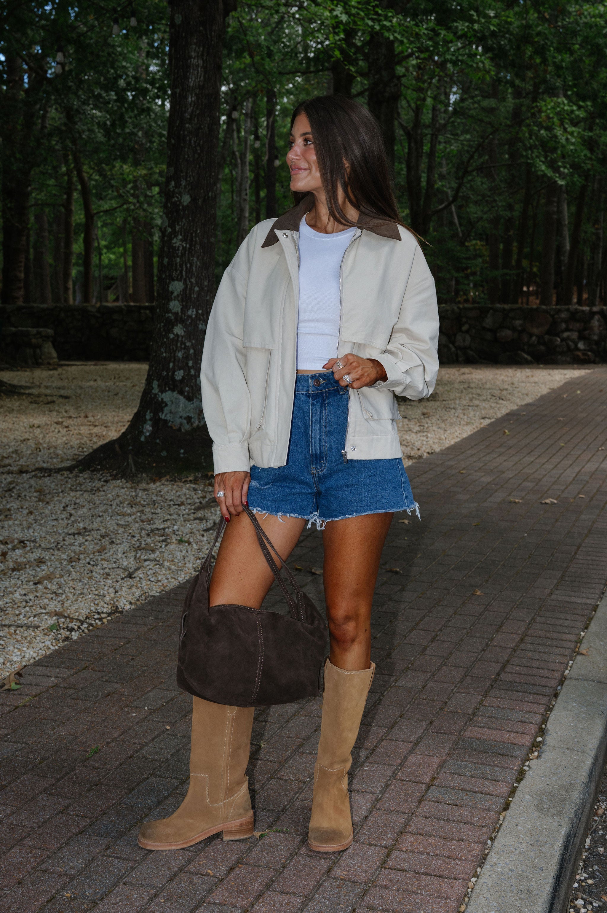 Alexis Corduroy Jacket-Beige