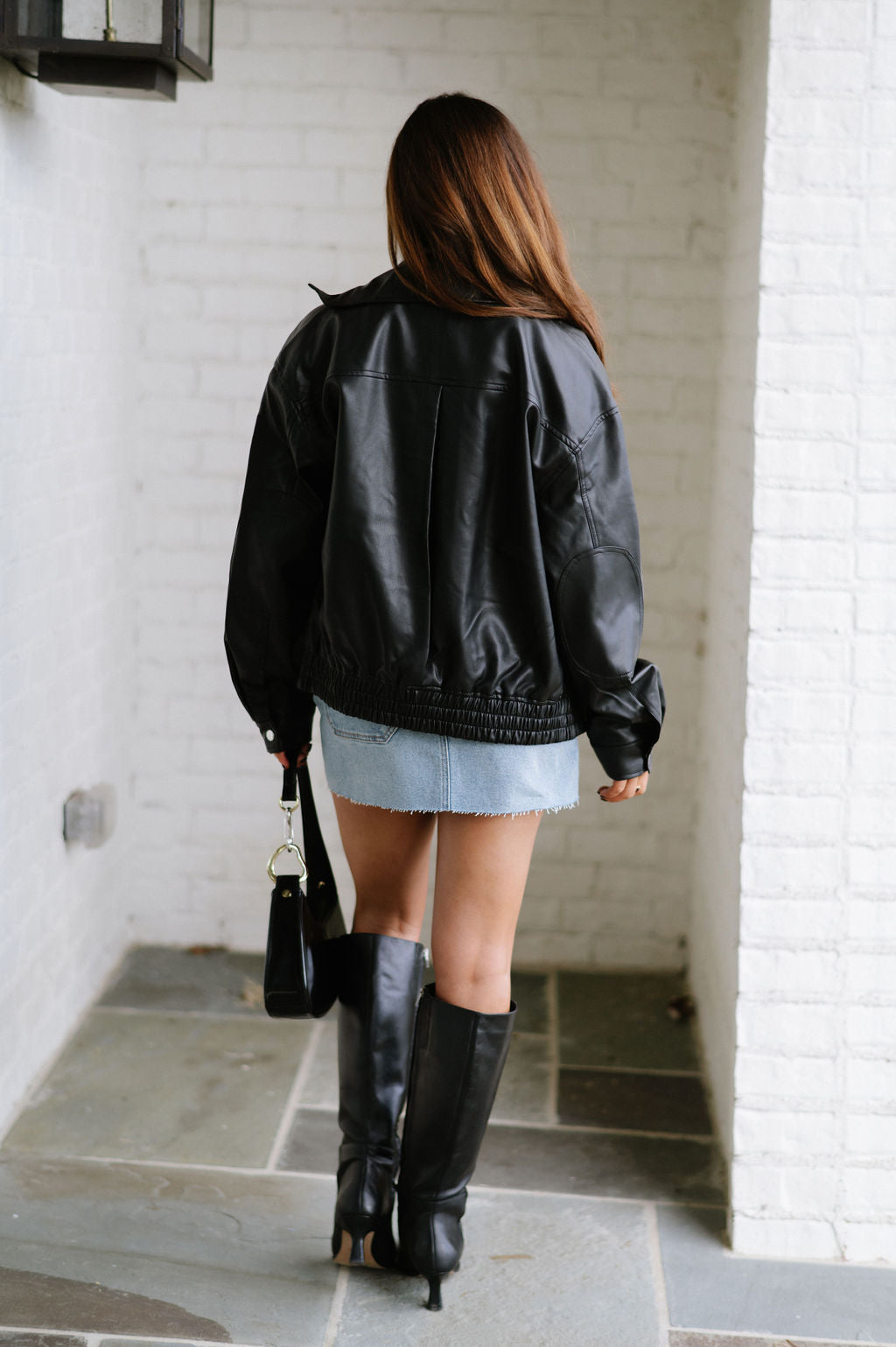 Beau Bomber Jacket-Black