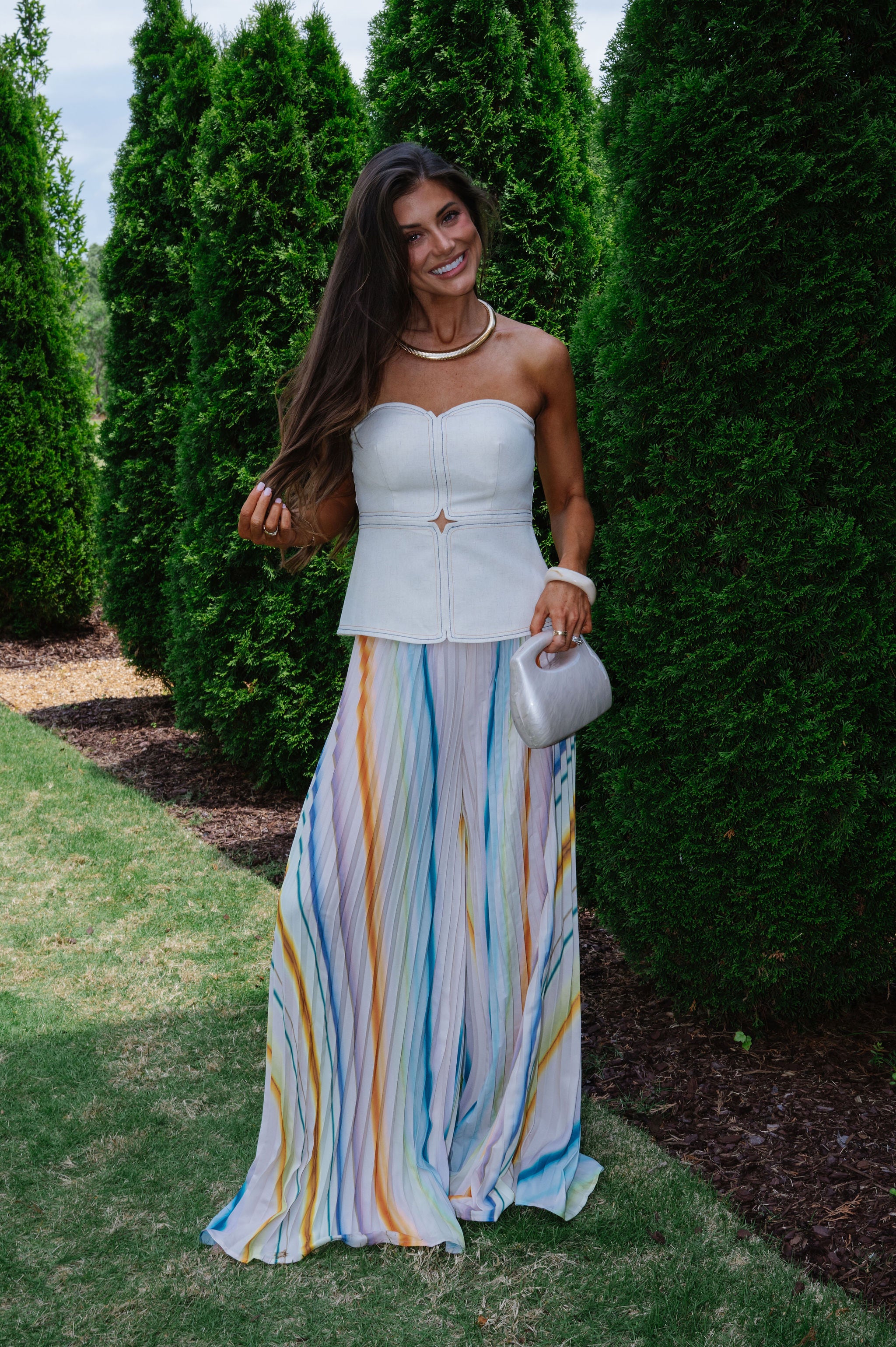 Goldie Pants Set-Multi