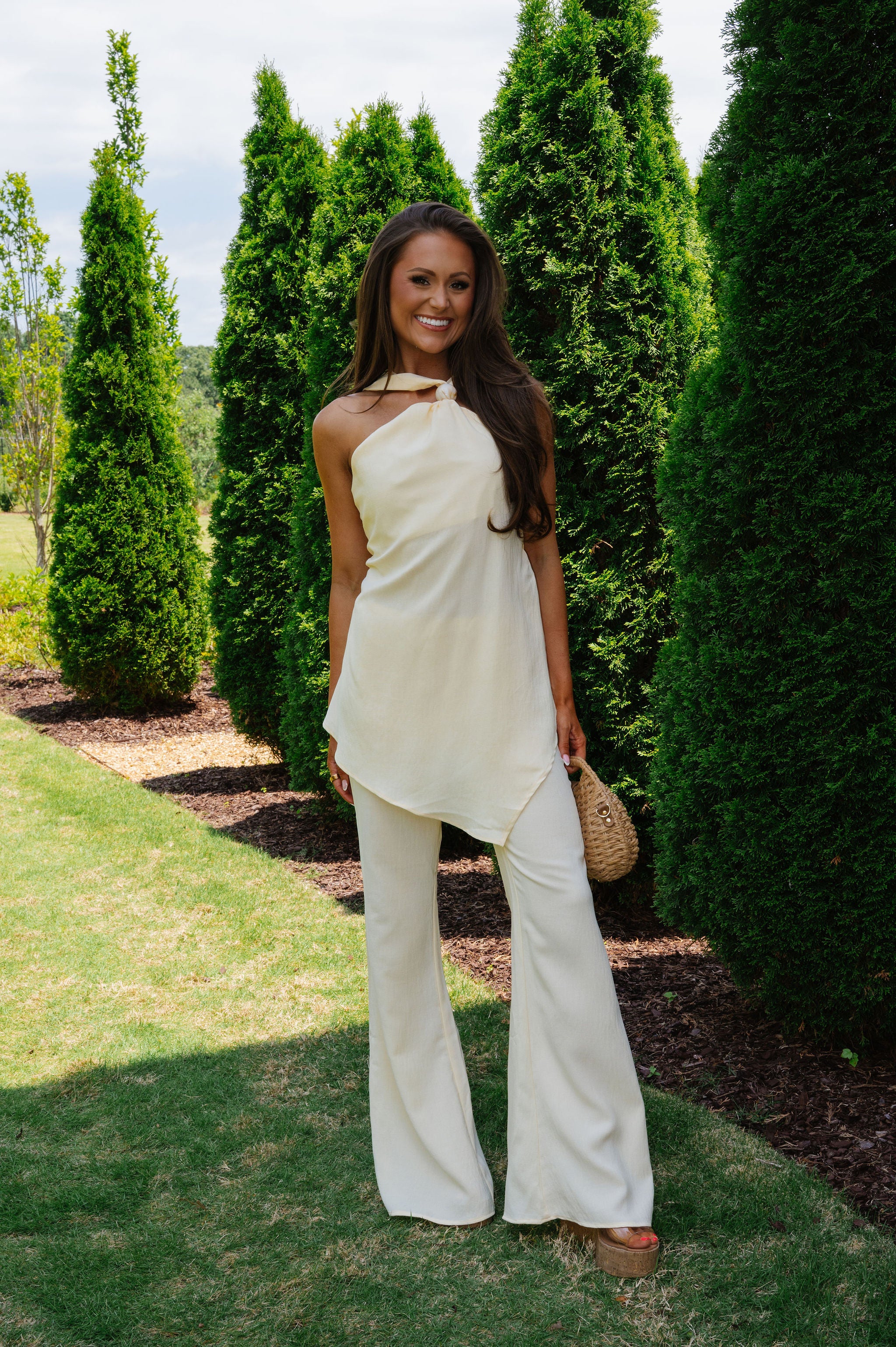 Skylar Textured Set-Butter Yellow