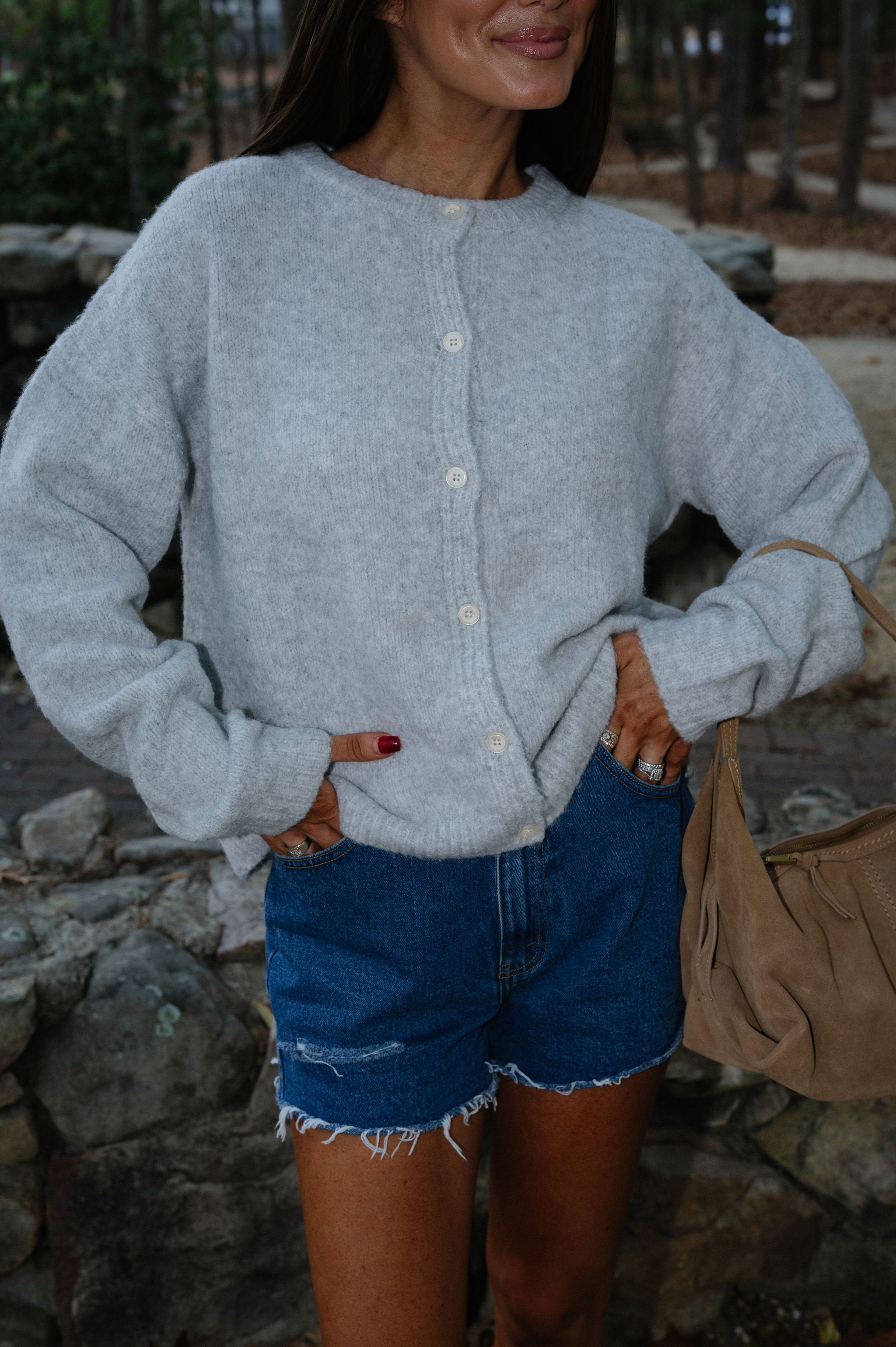Stratton Sweater-Light Grey