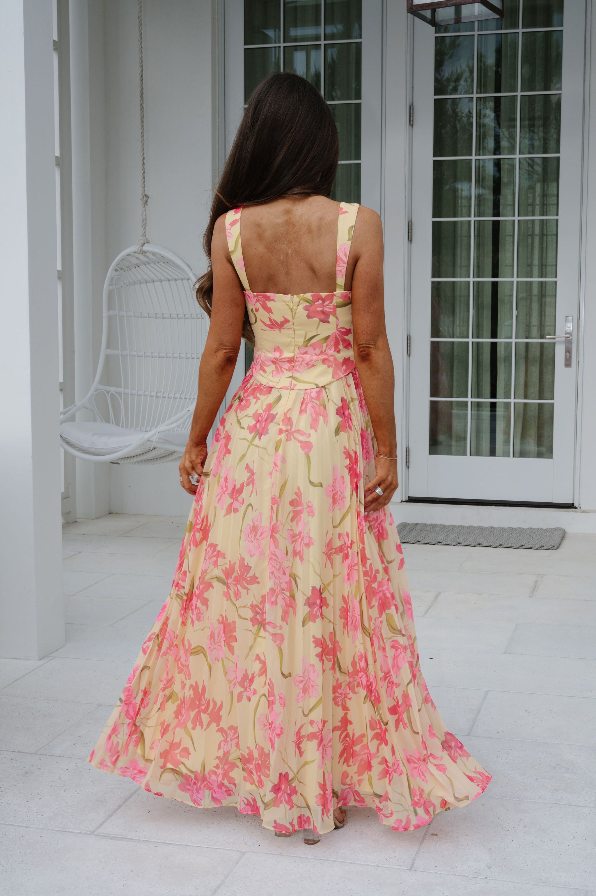 Meela Maxi Dress-Yellow