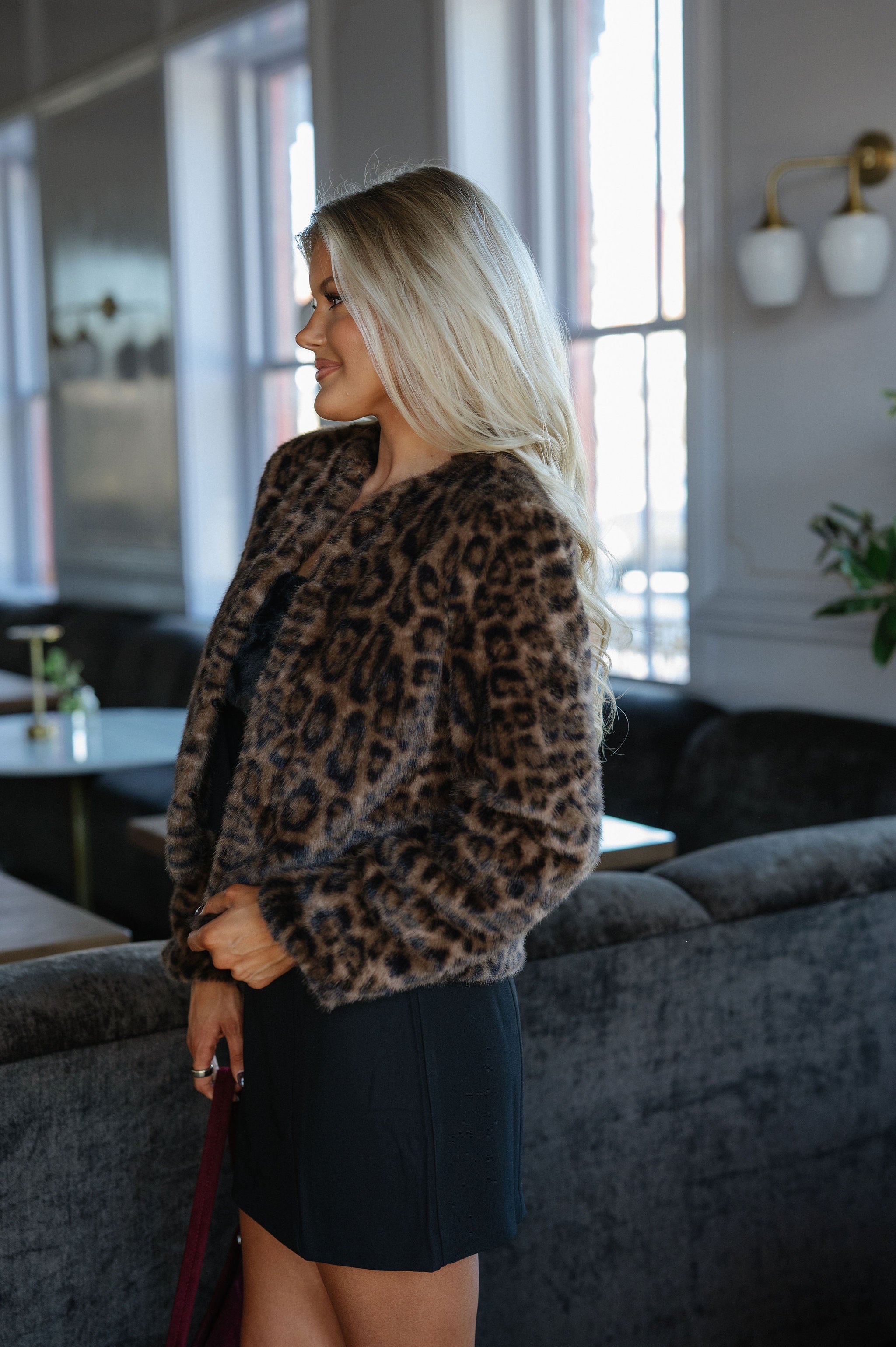 Capri Leopard Jacket