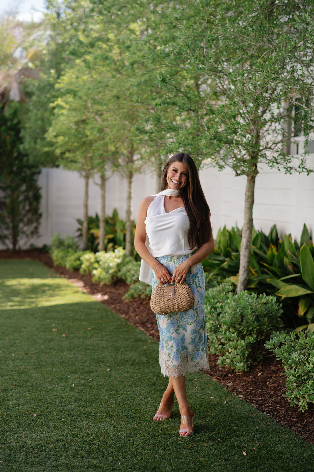 Delicate Floral Skirt