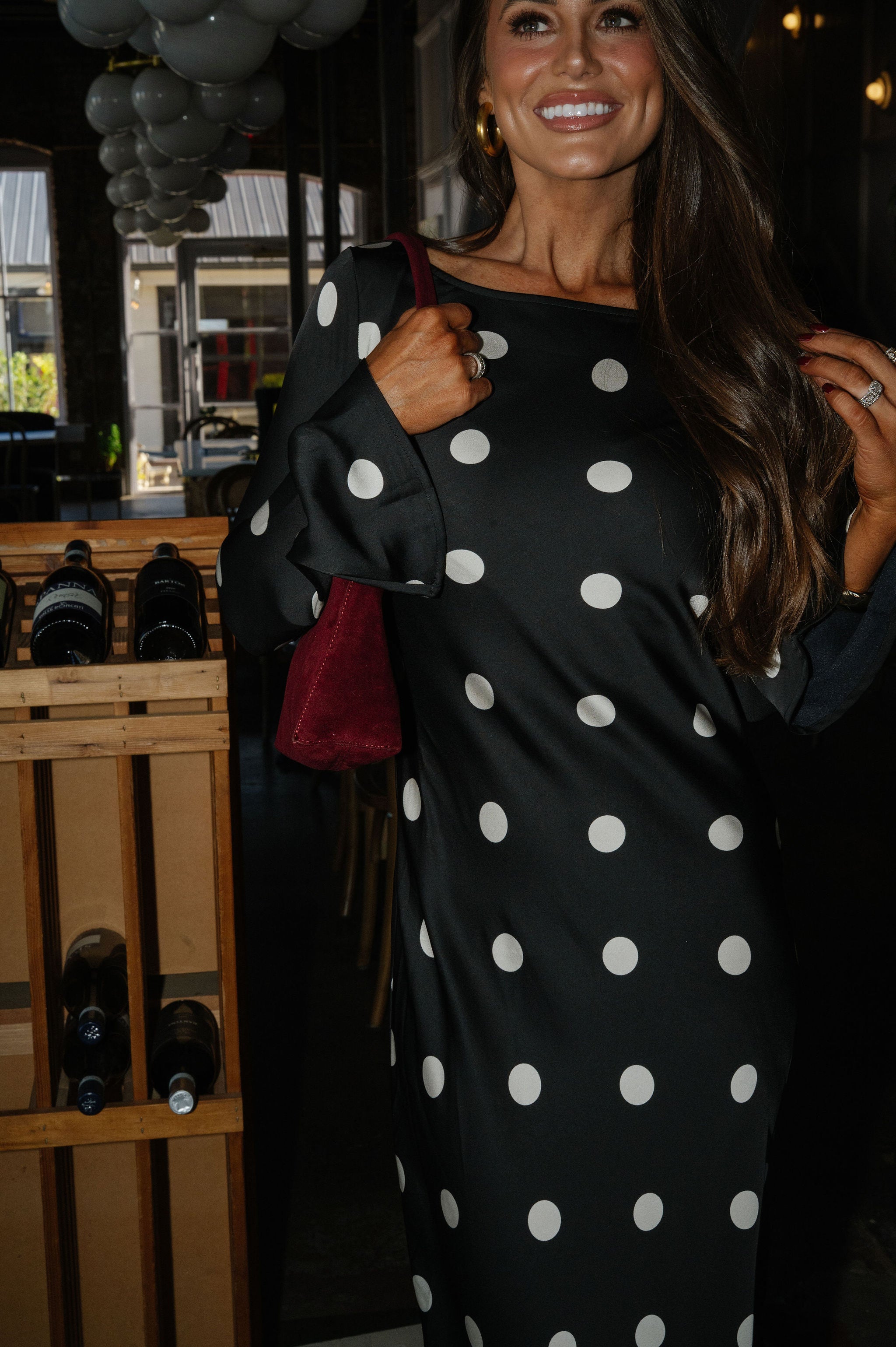 Natasha Maxi Dress-Black