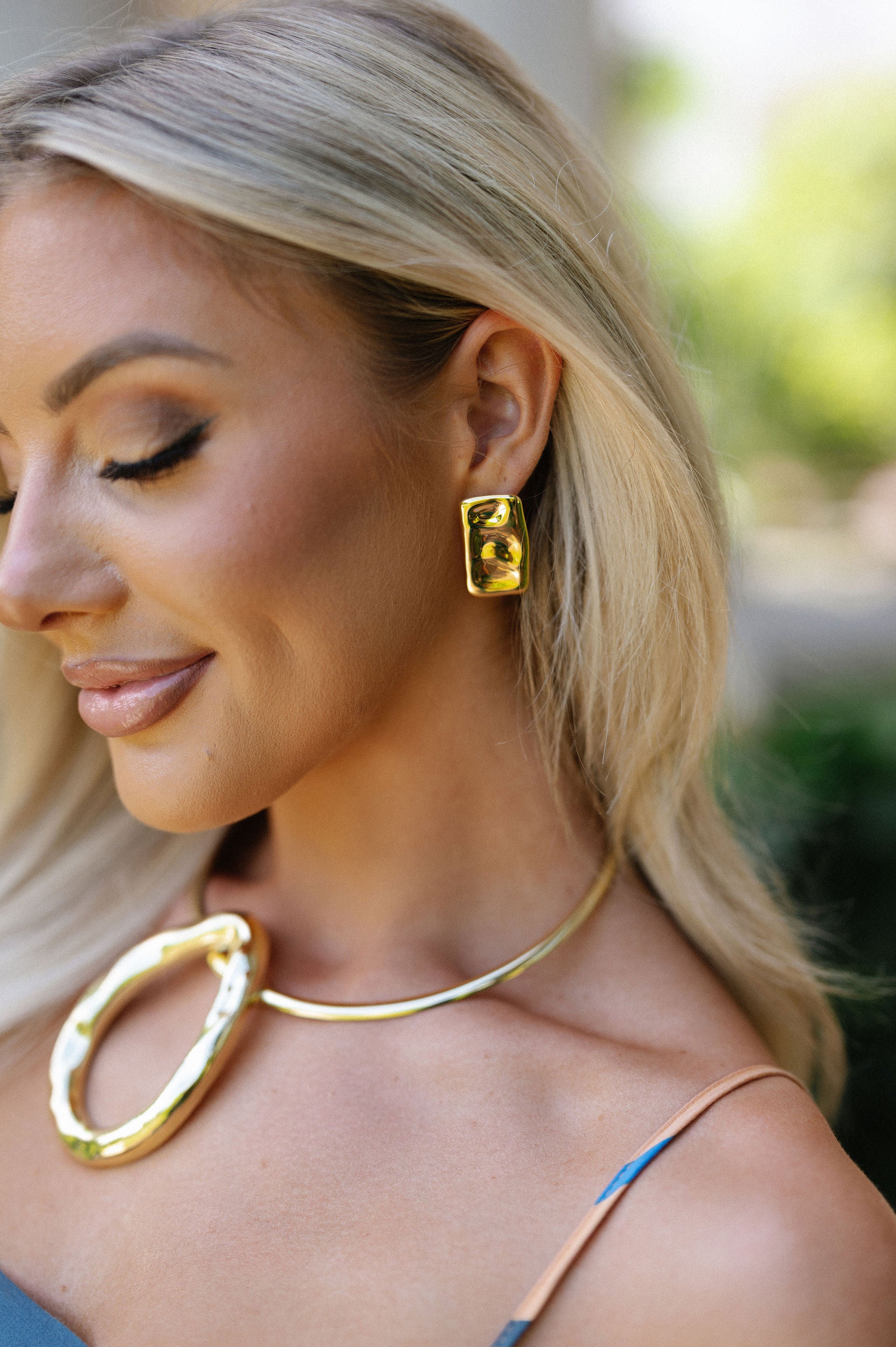 Paige Hammered Earrings