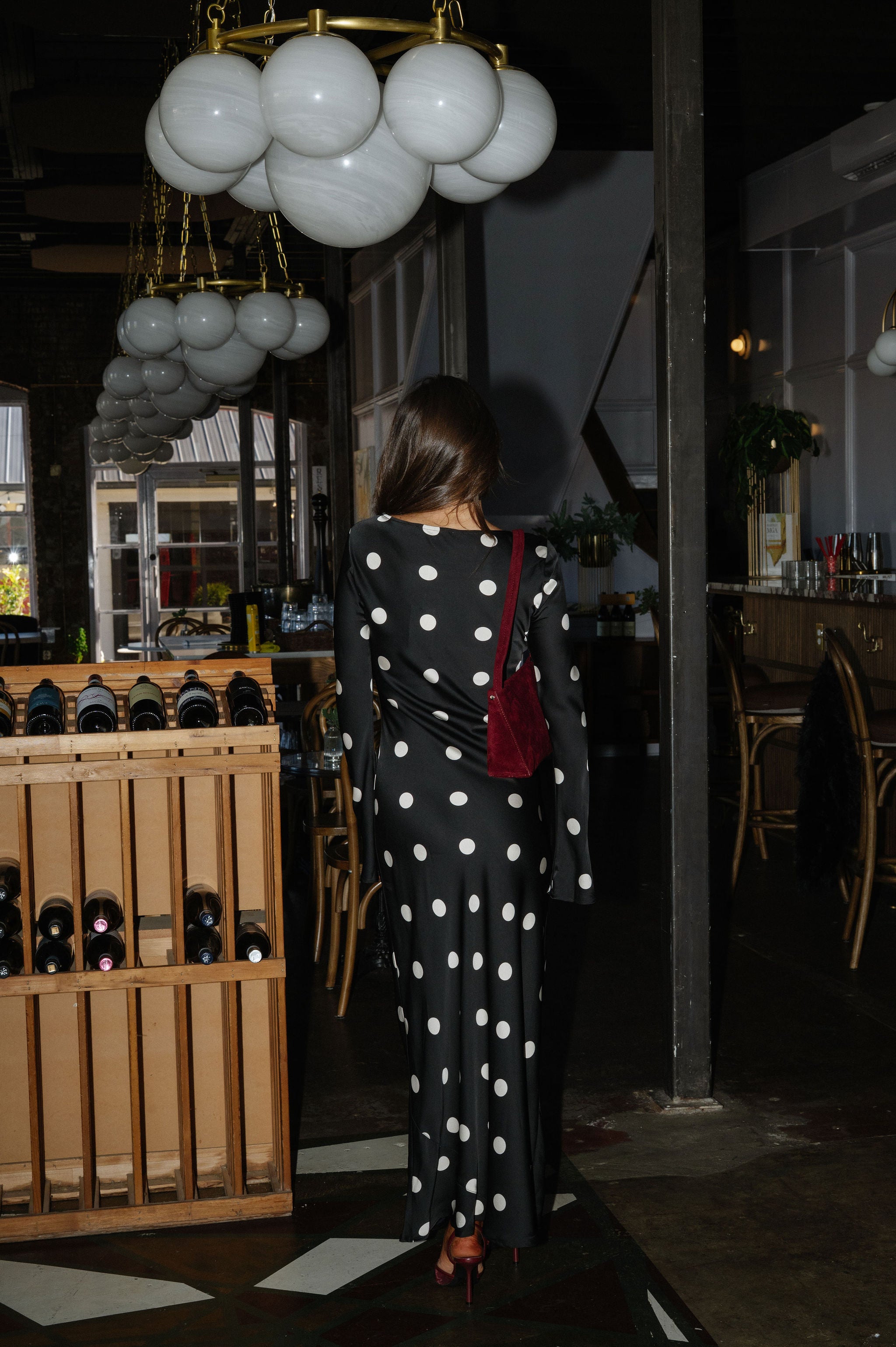 Natasha Maxi Dress-Black