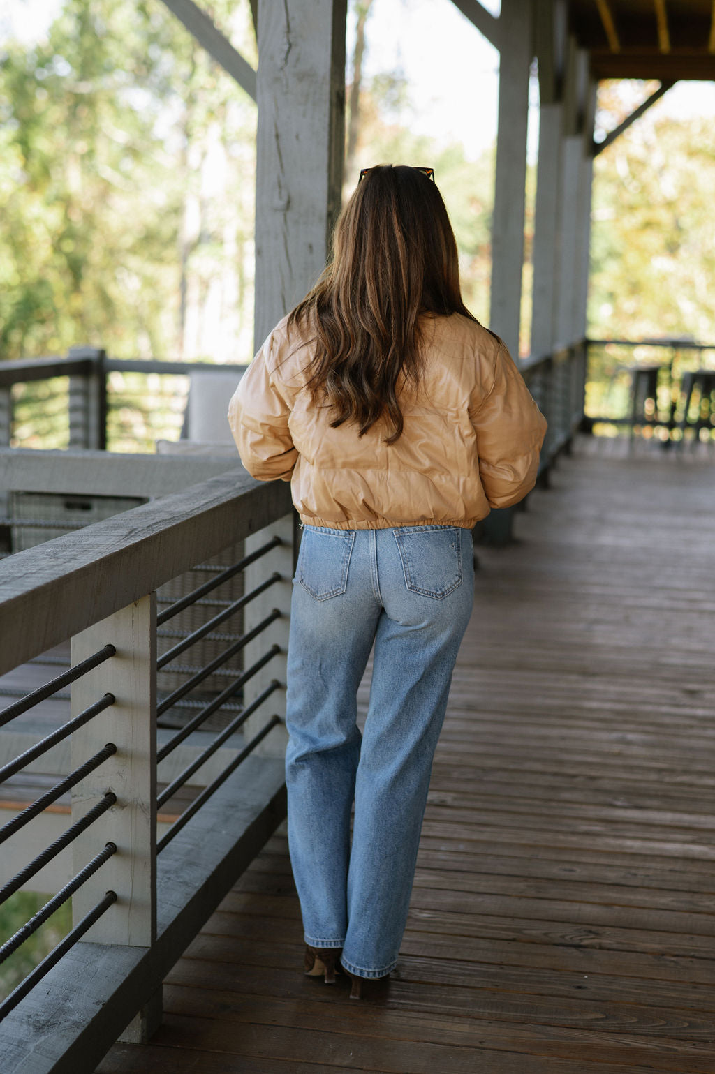 Sasha Puffer Jacket- Khaki