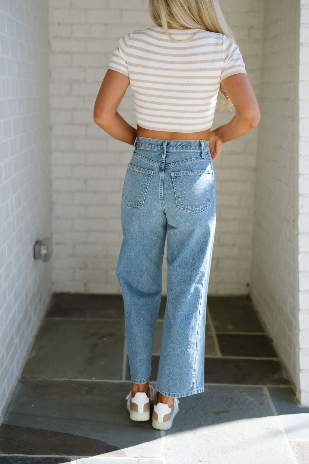 Haven Barrel Jean-Medium Wash