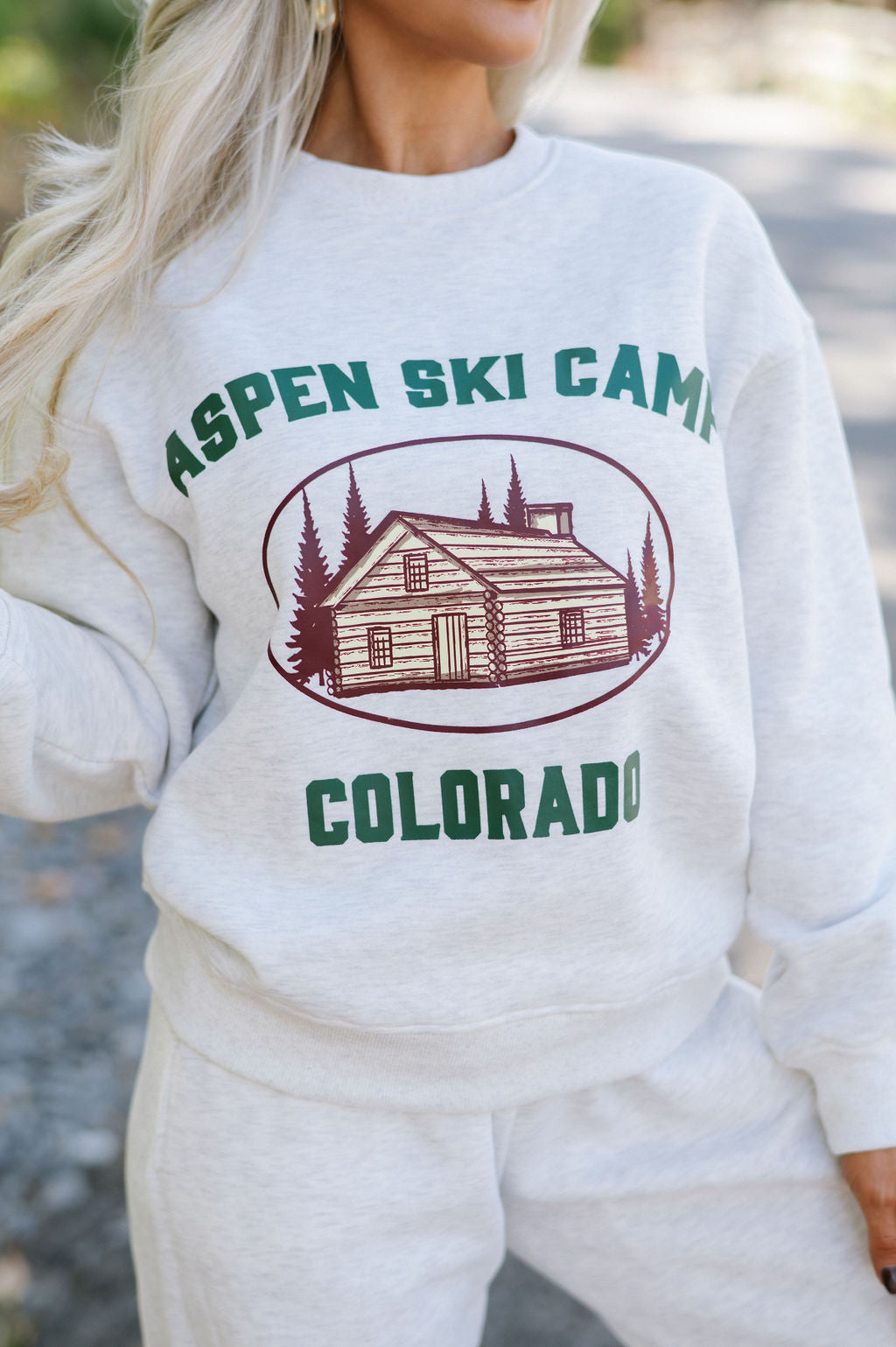 Colorado Sweat Set-Heather Grey