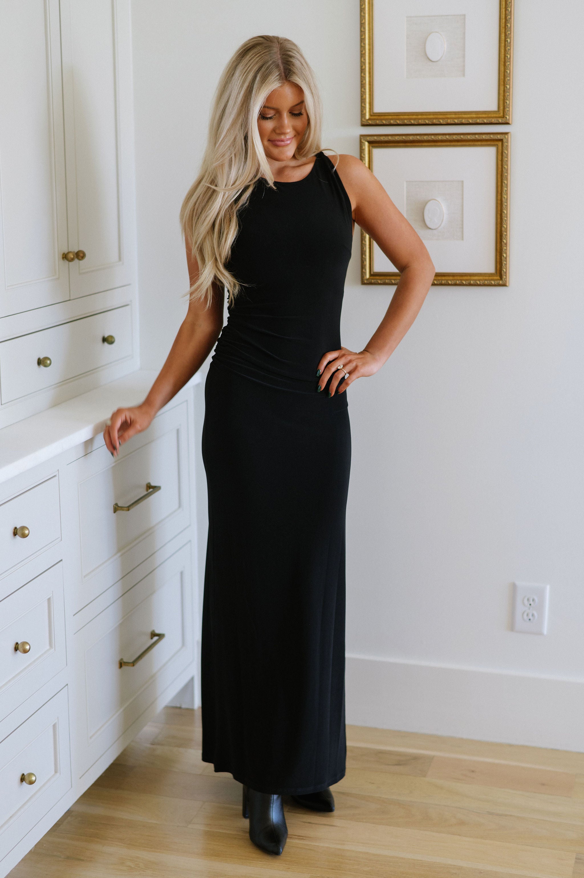 Justine Fitted Maxi Dress