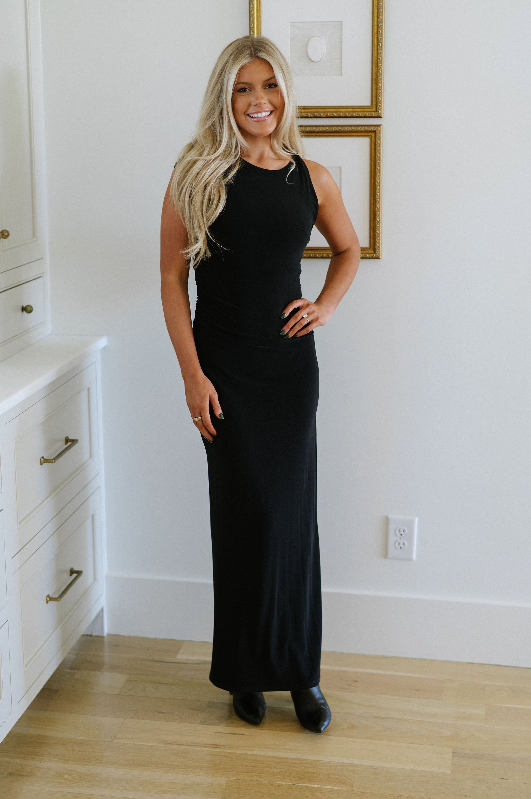 Justine Fitted Maxi Dress