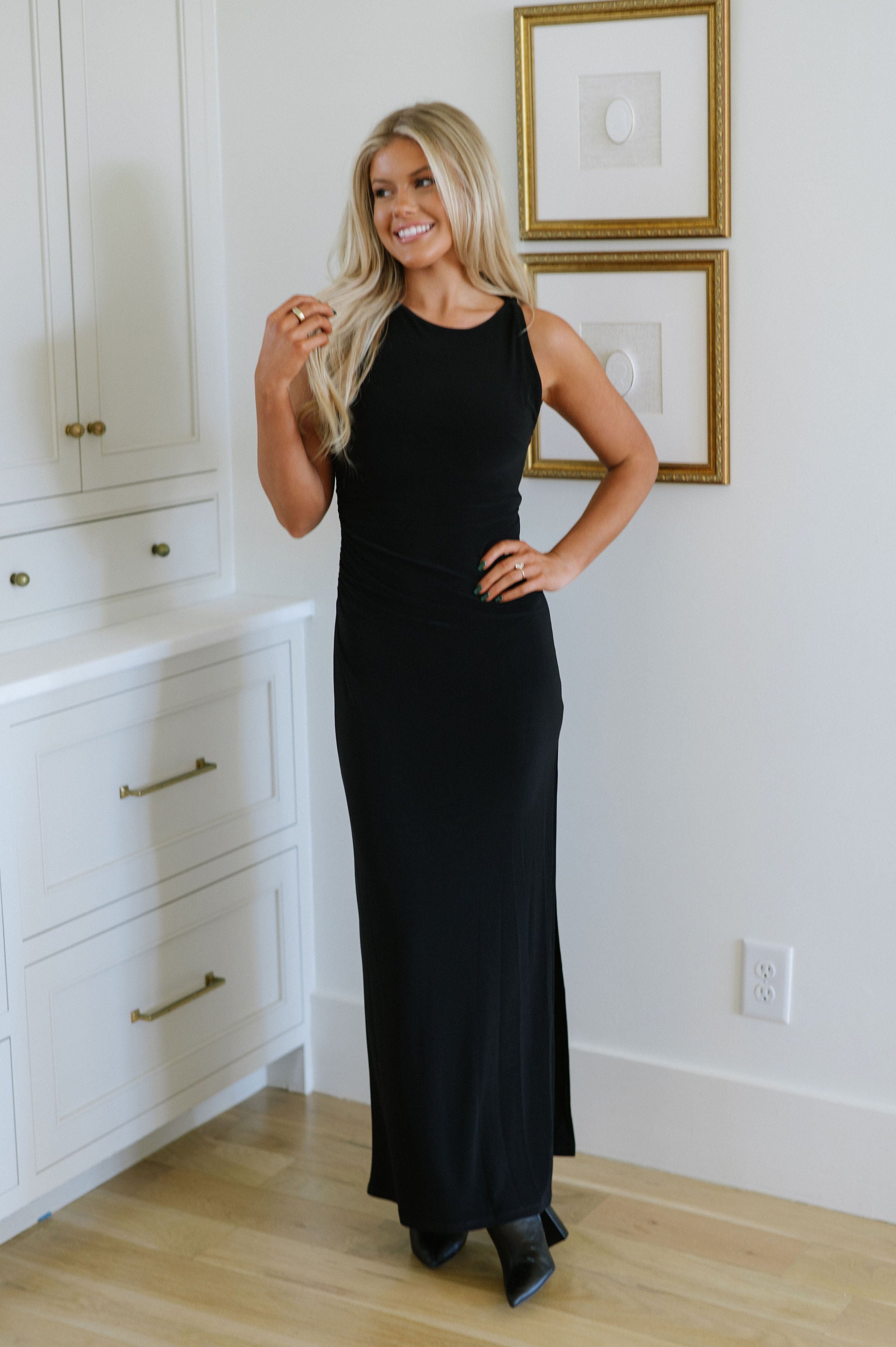 Justine Fitted Maxi Dress