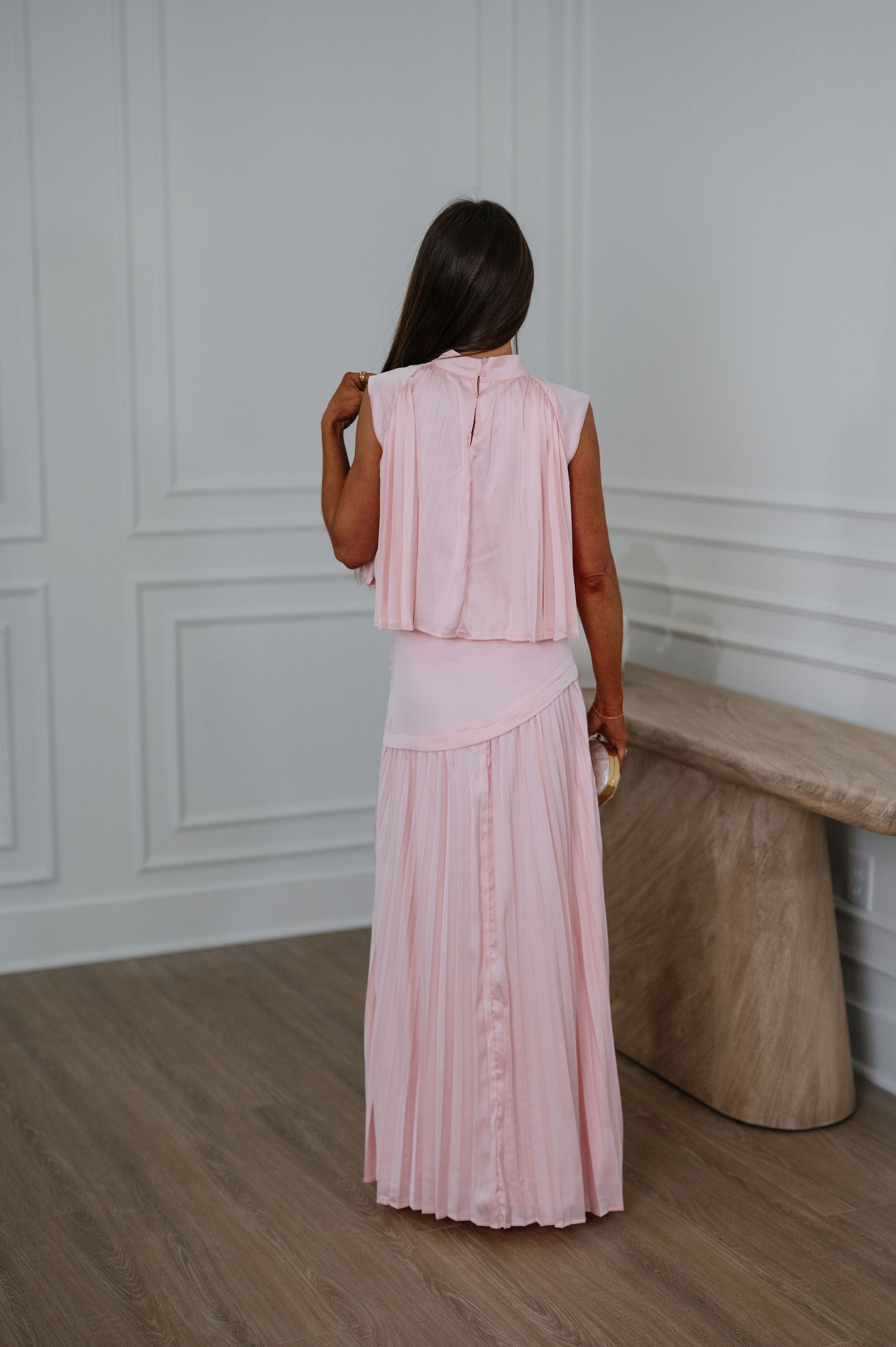 Nula Skirt Set-Pink