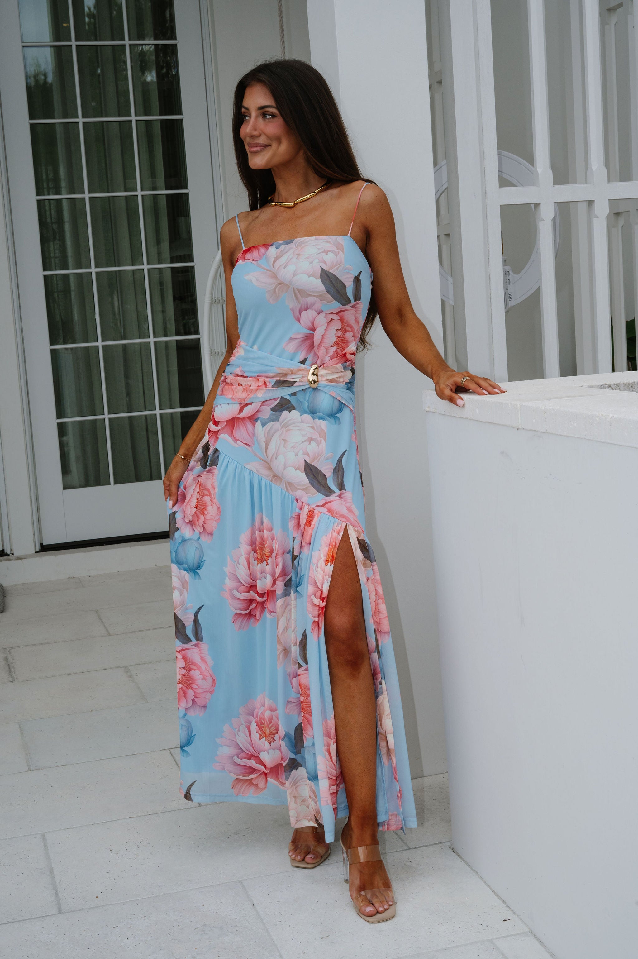 Piper Dress-Blue