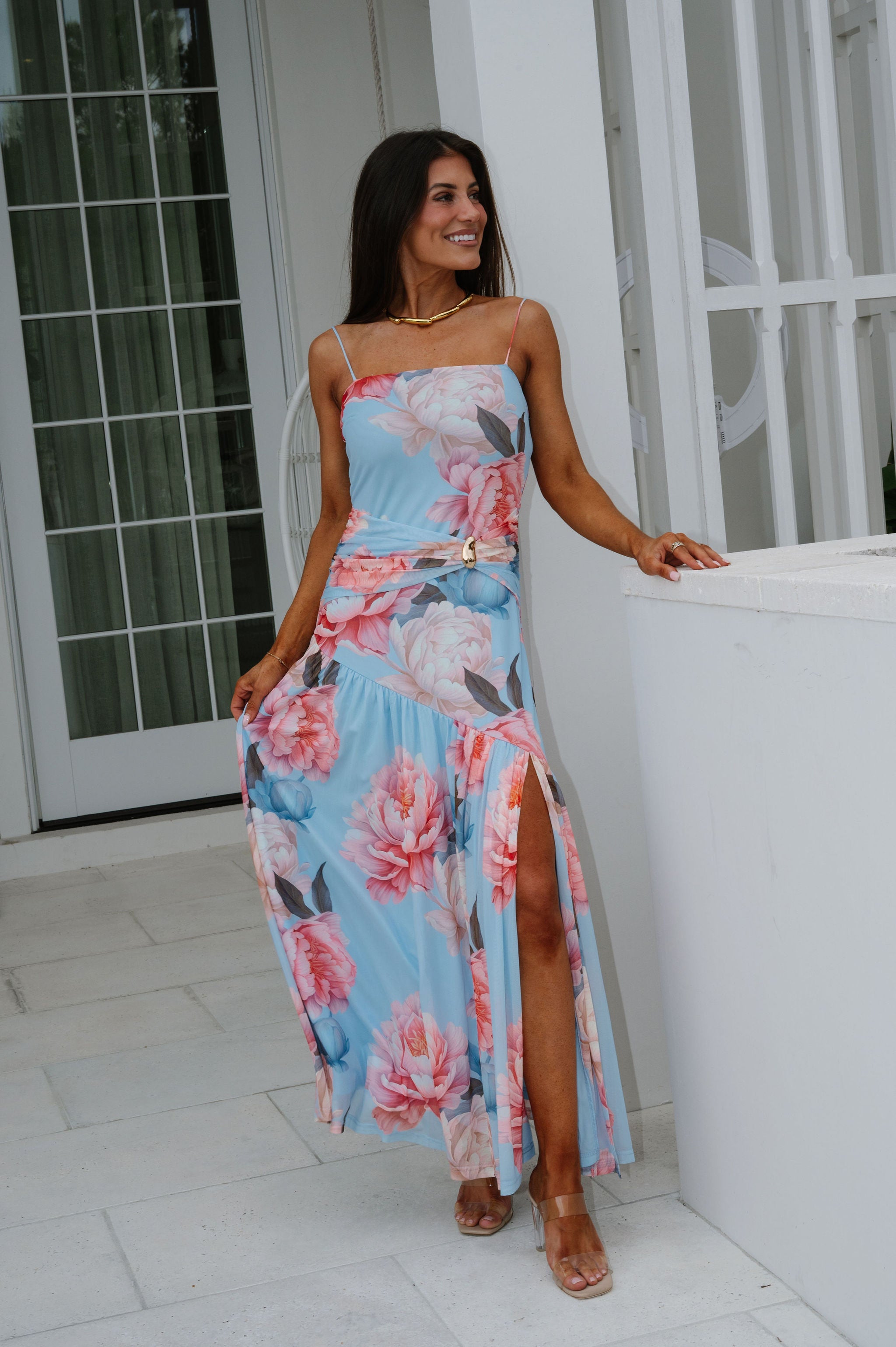 Piper Dress-Blue