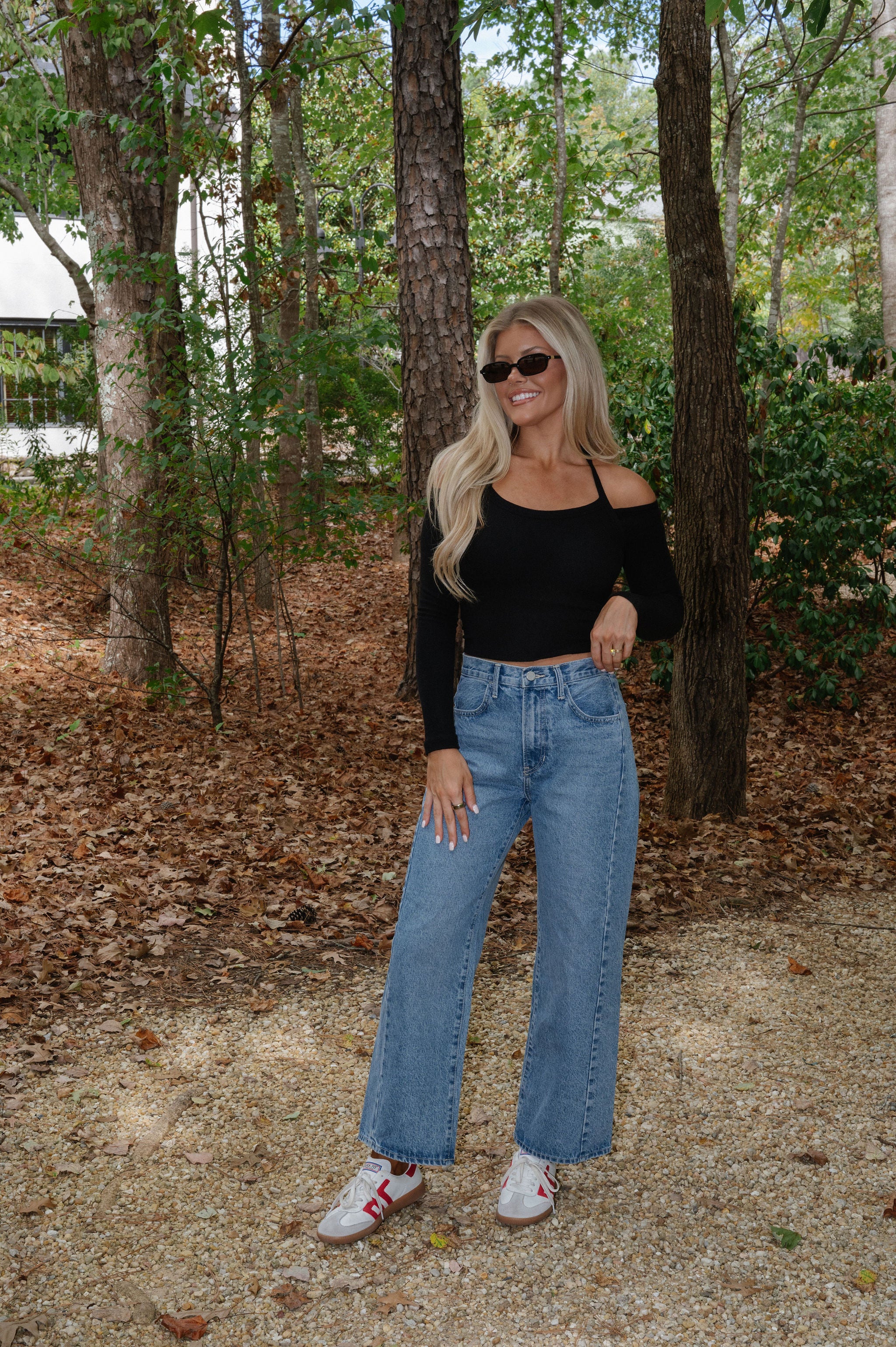 OTS Knit Top-Black
