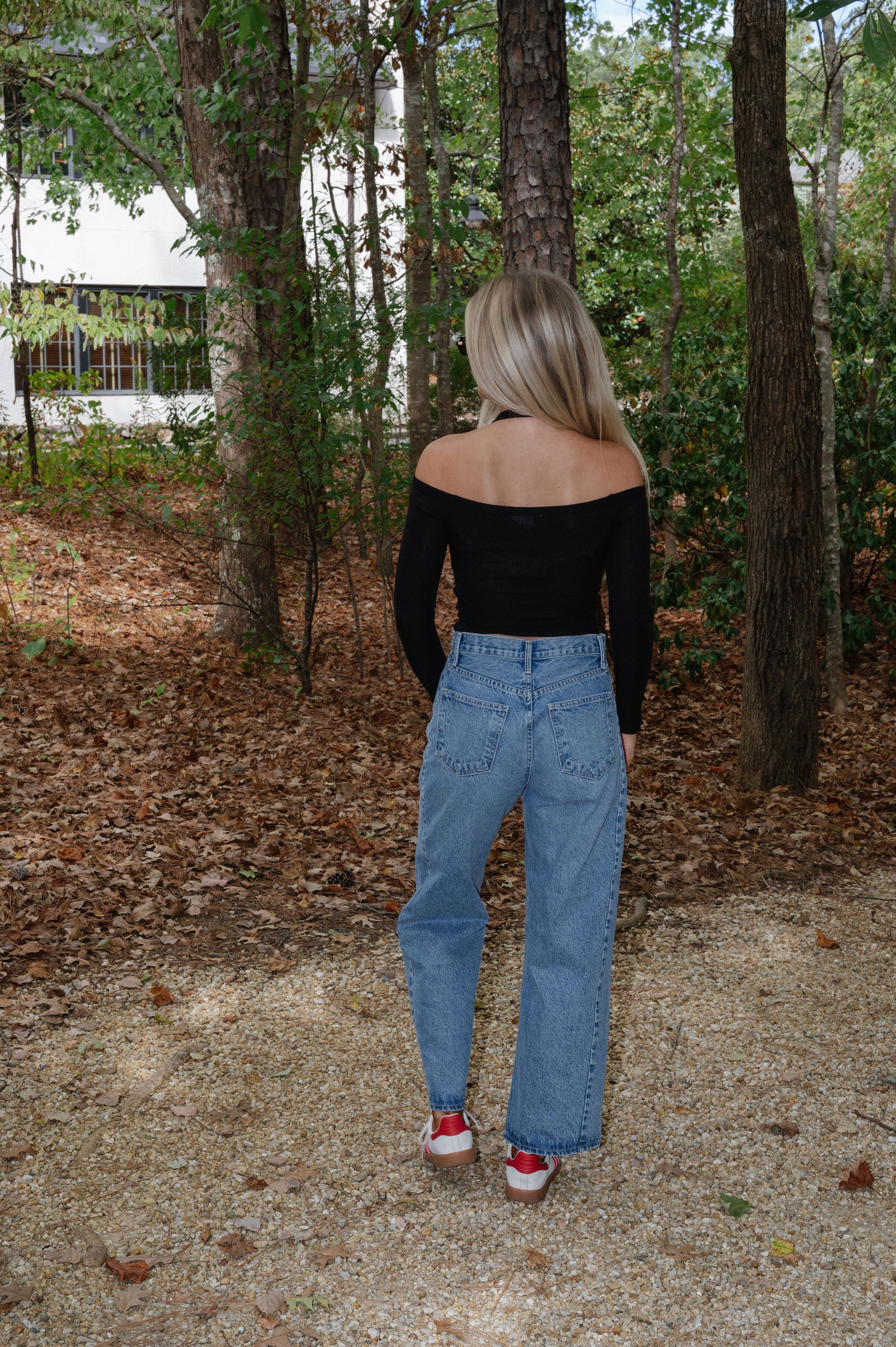 OTS Knit Top-Black