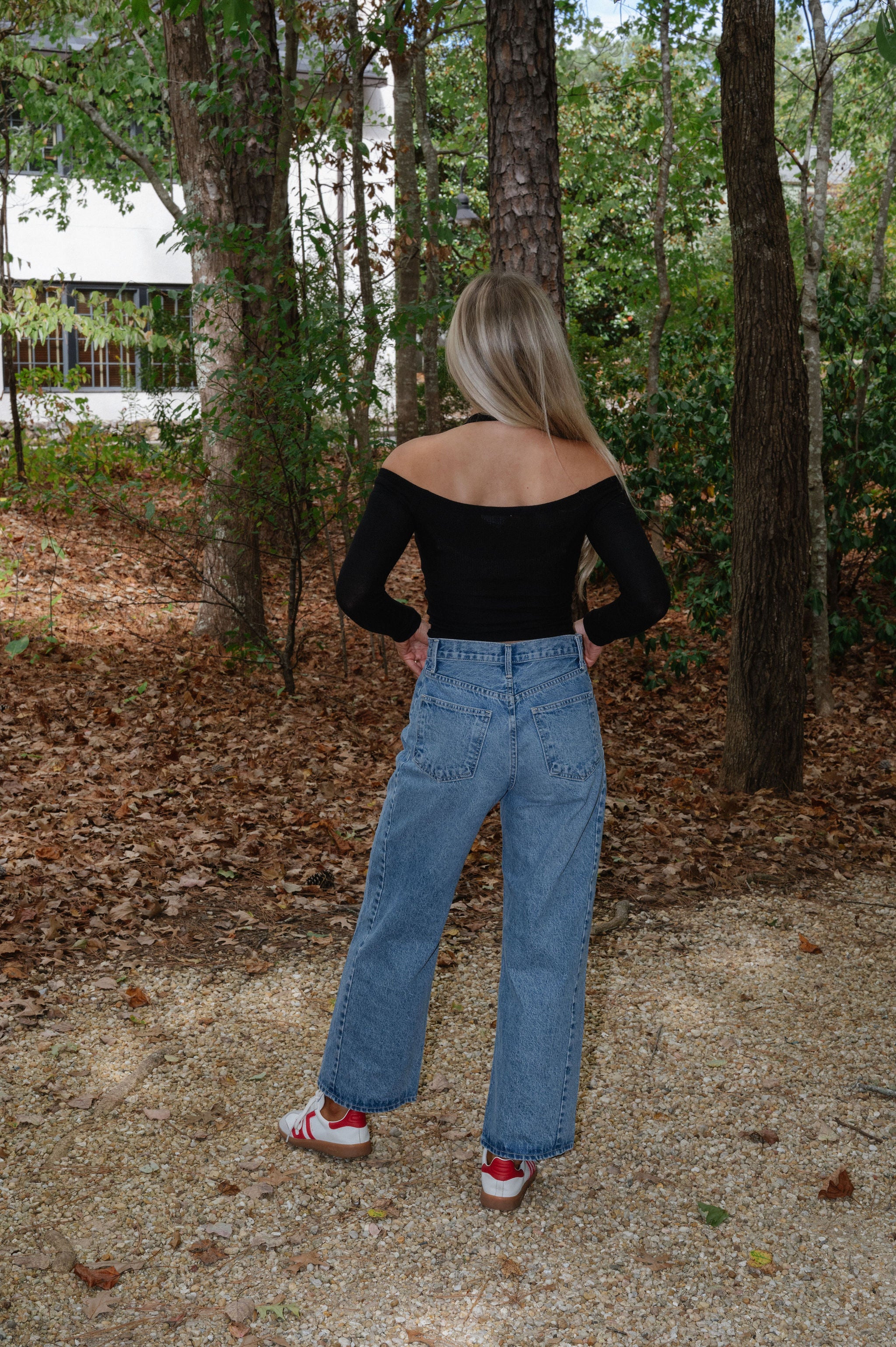 OTS Knit Top-Black
