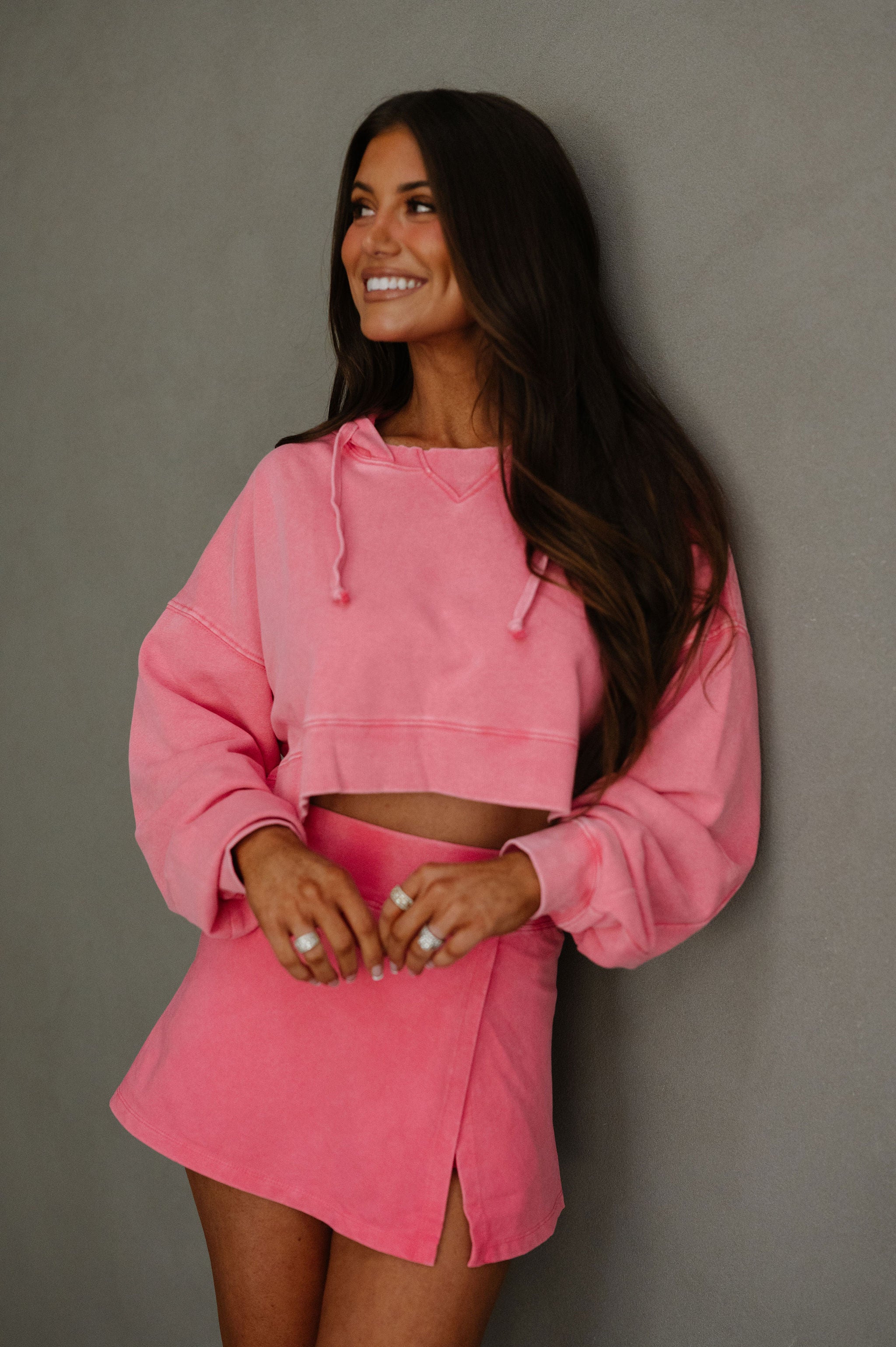 Macie Skort Set-Pink