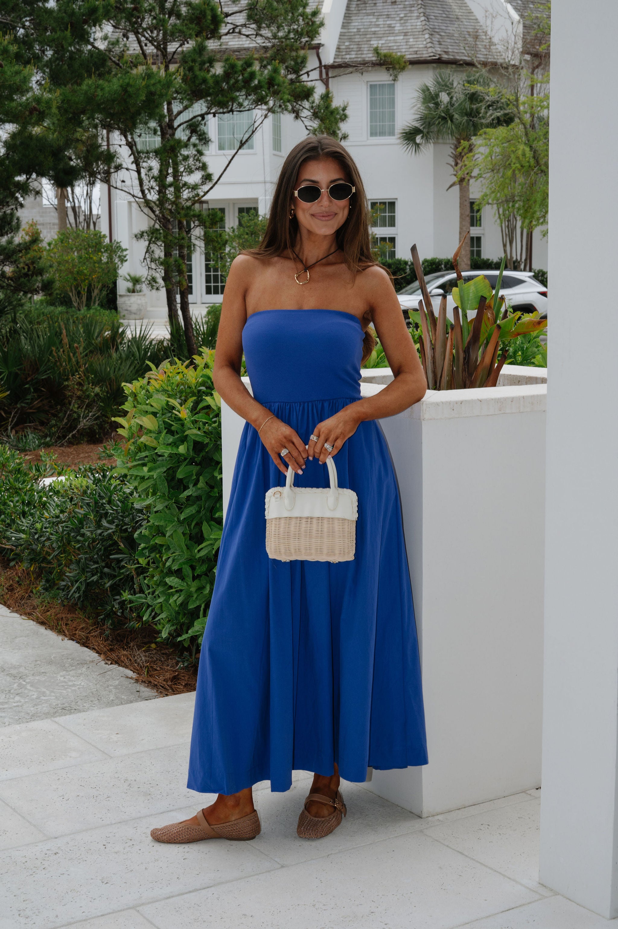 Millie Maxi Dress-Cobalt