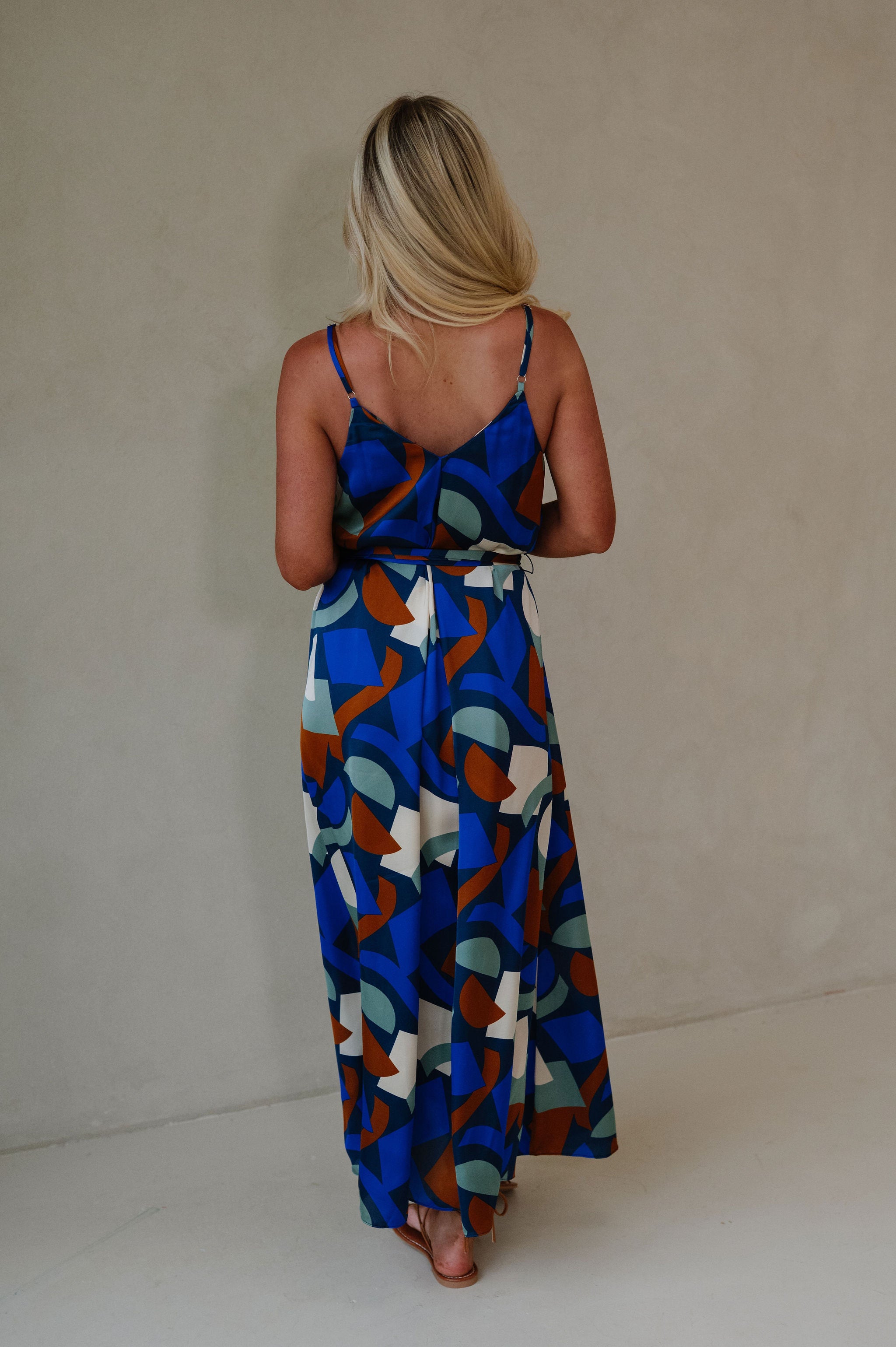 Sullivan Maxi Dress-Blue