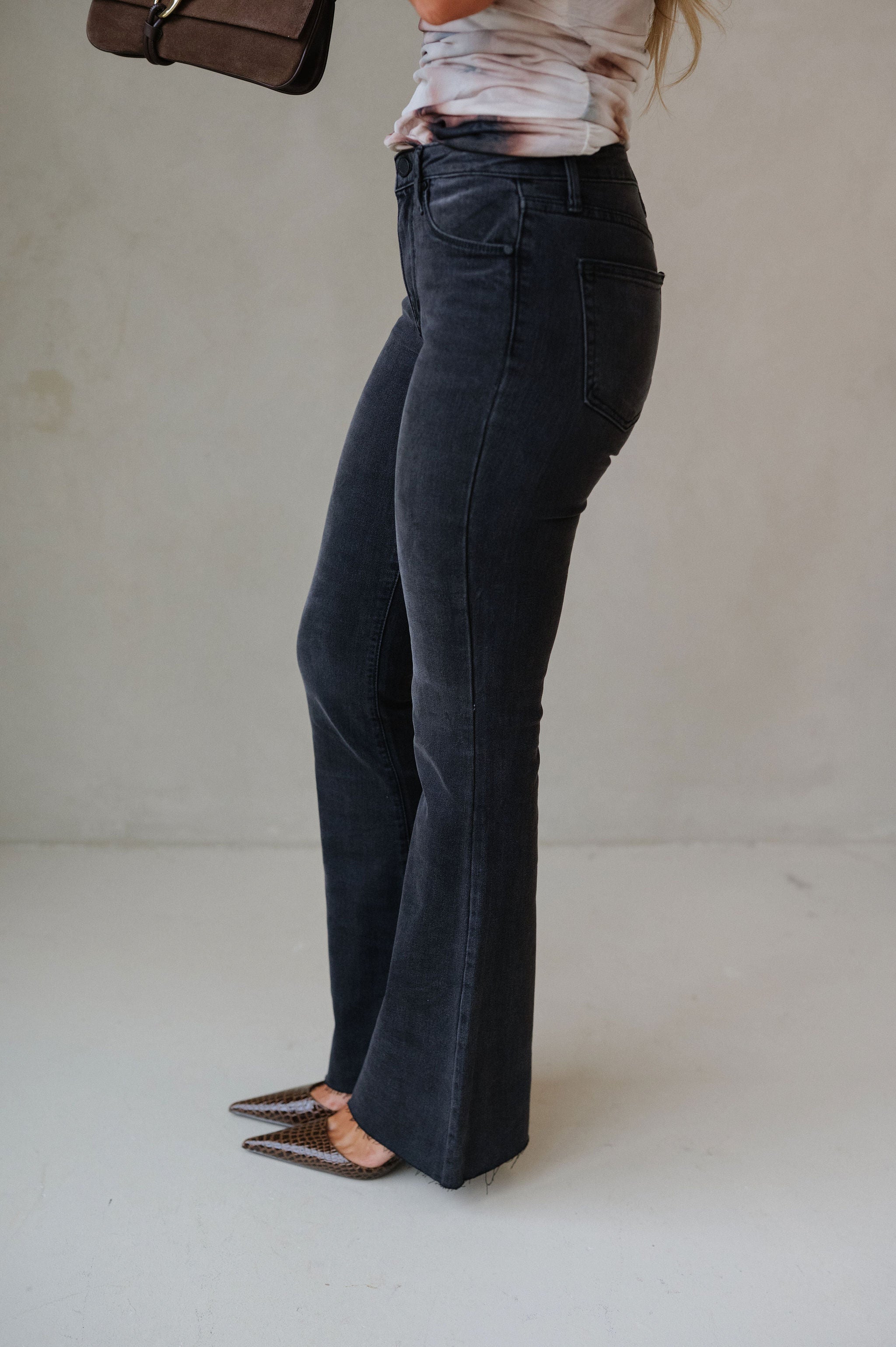 Macon Jeans-Washed Black