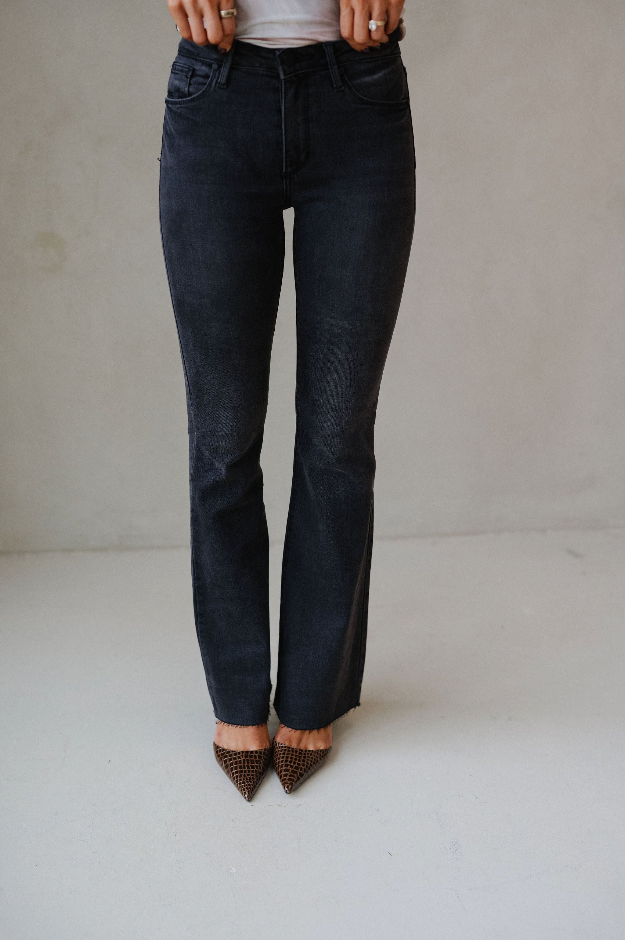 Macon Jeans-Washed Black