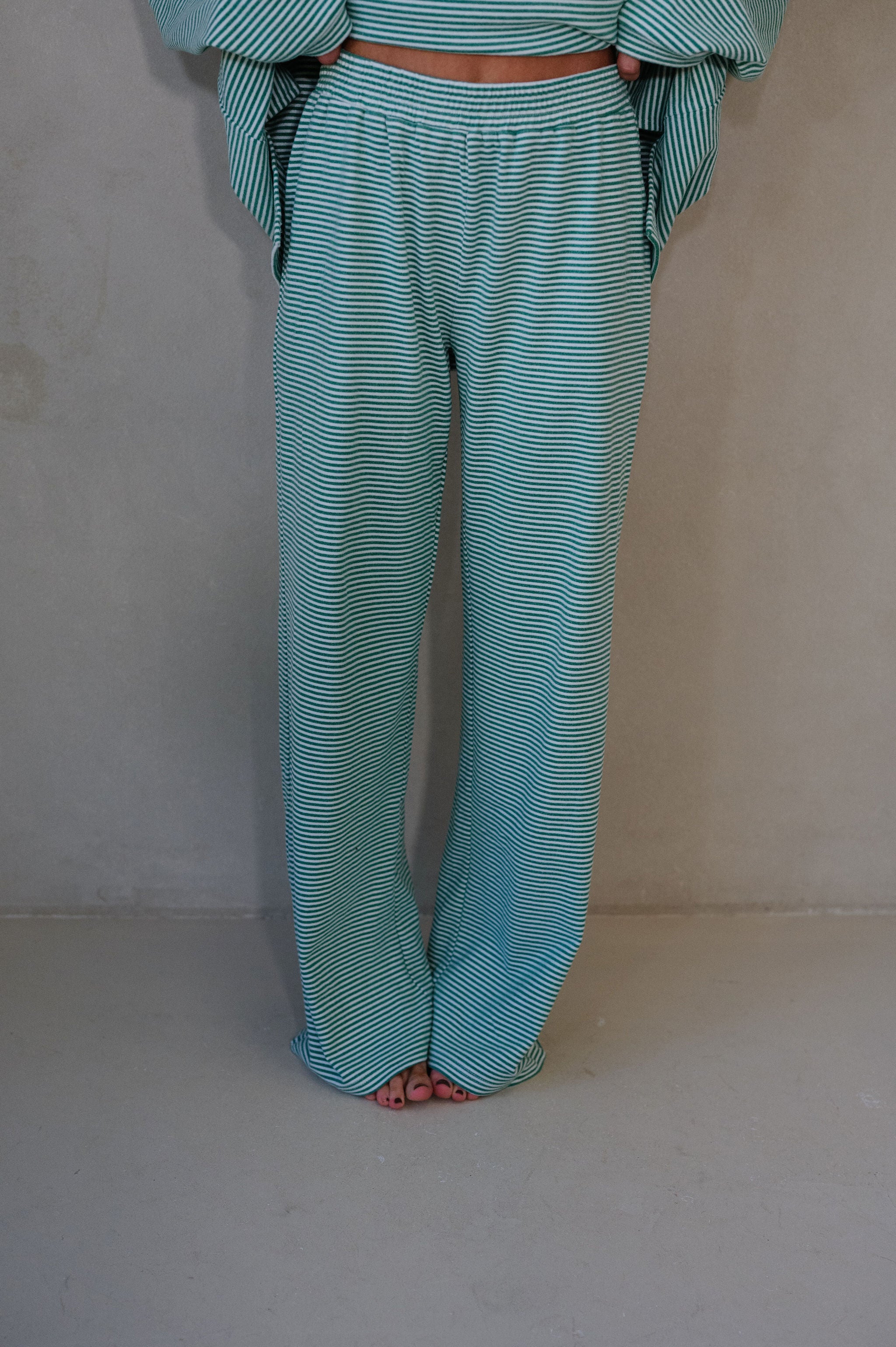 Dylan Fleece Pants-Green