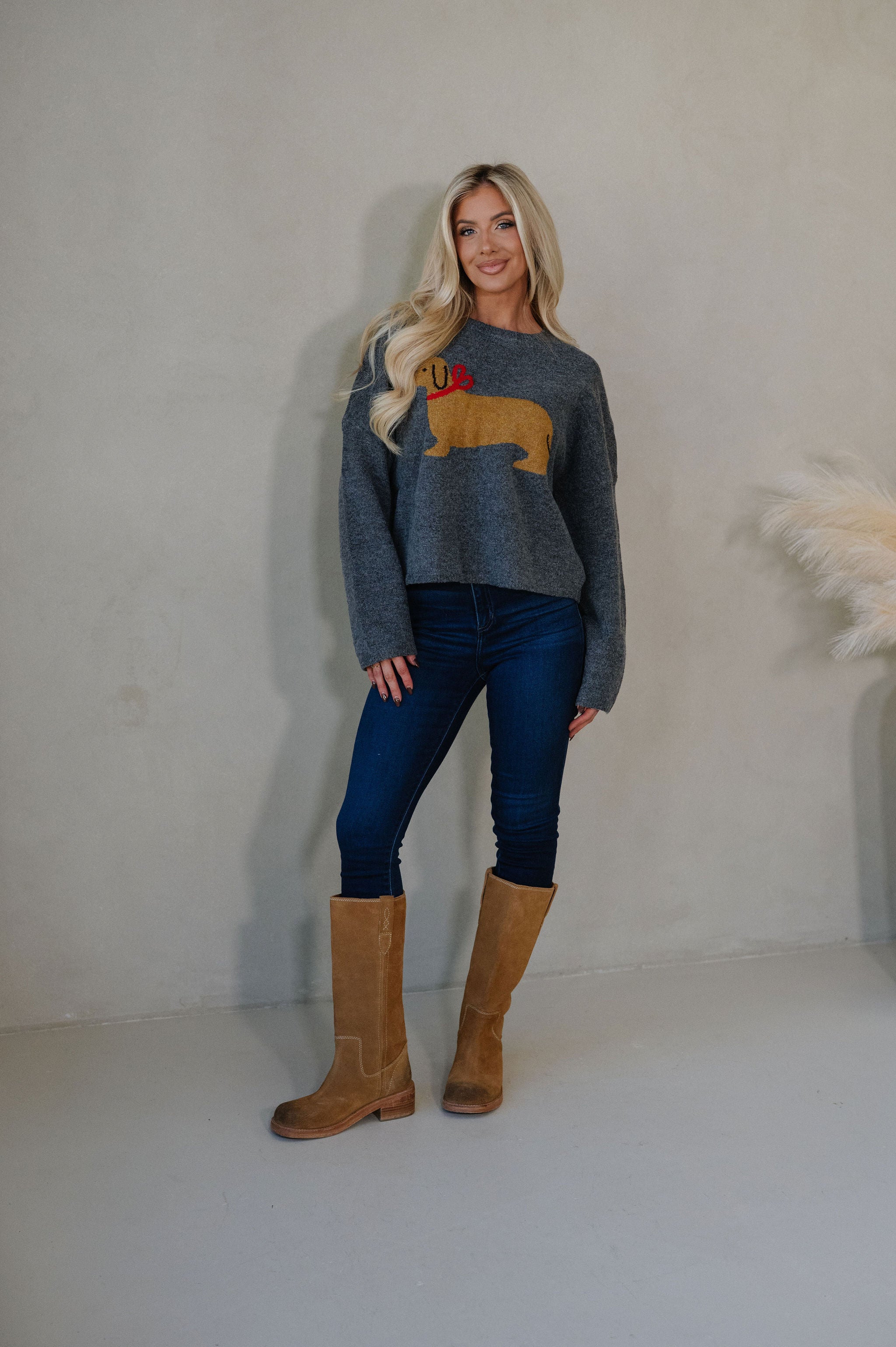 Rudy Sweater-Charcoal