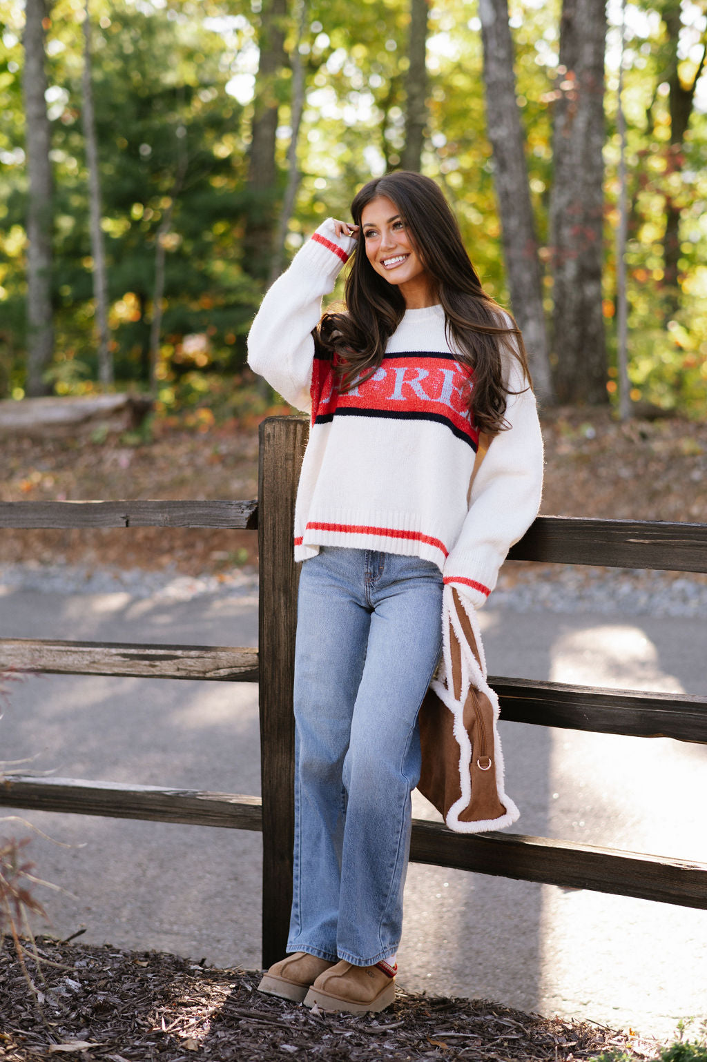 "Apres" Pullover Sweater-Cream