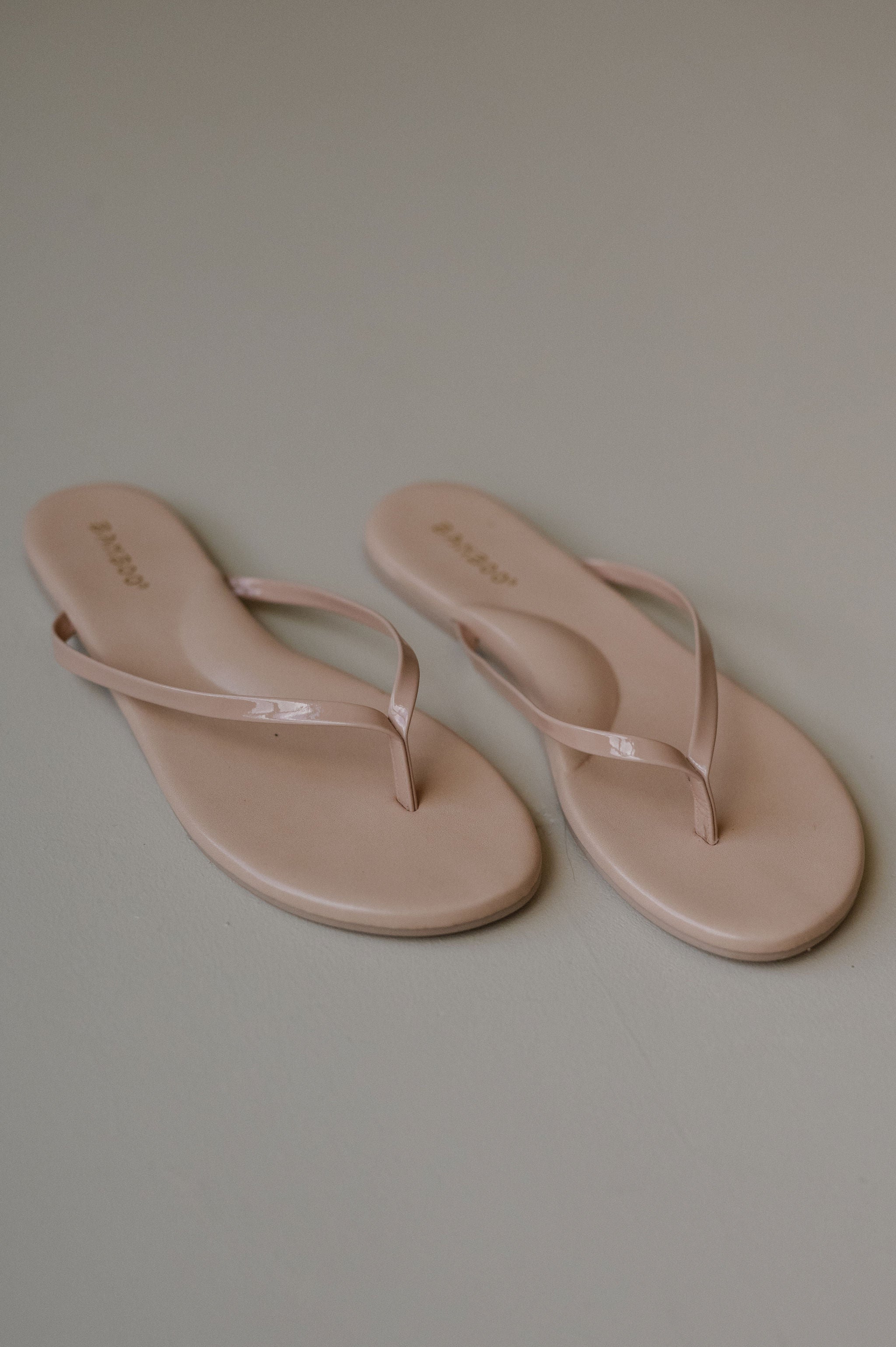 Squishy Flip Flops-Nude