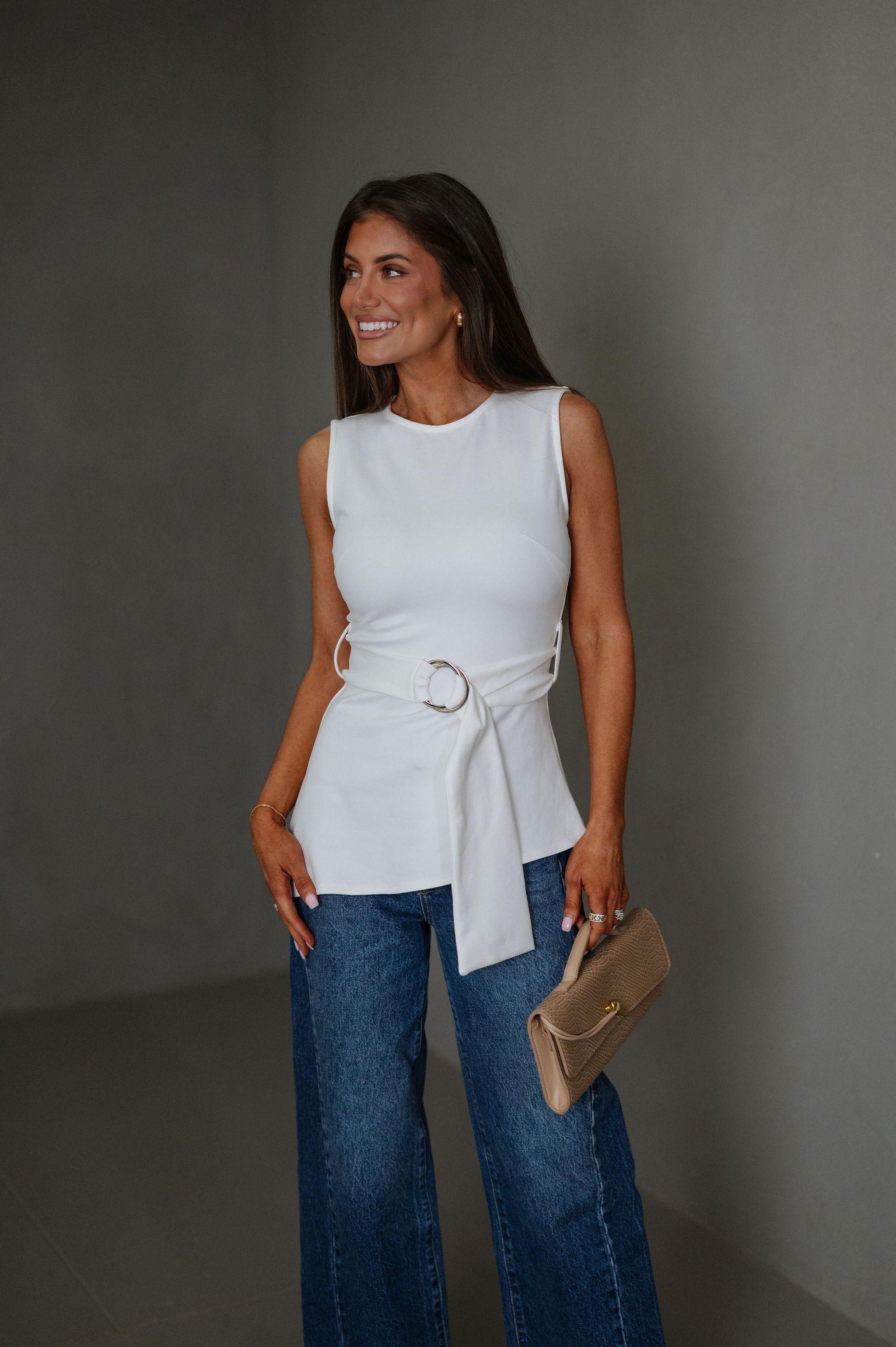 Claire Tank-Off White