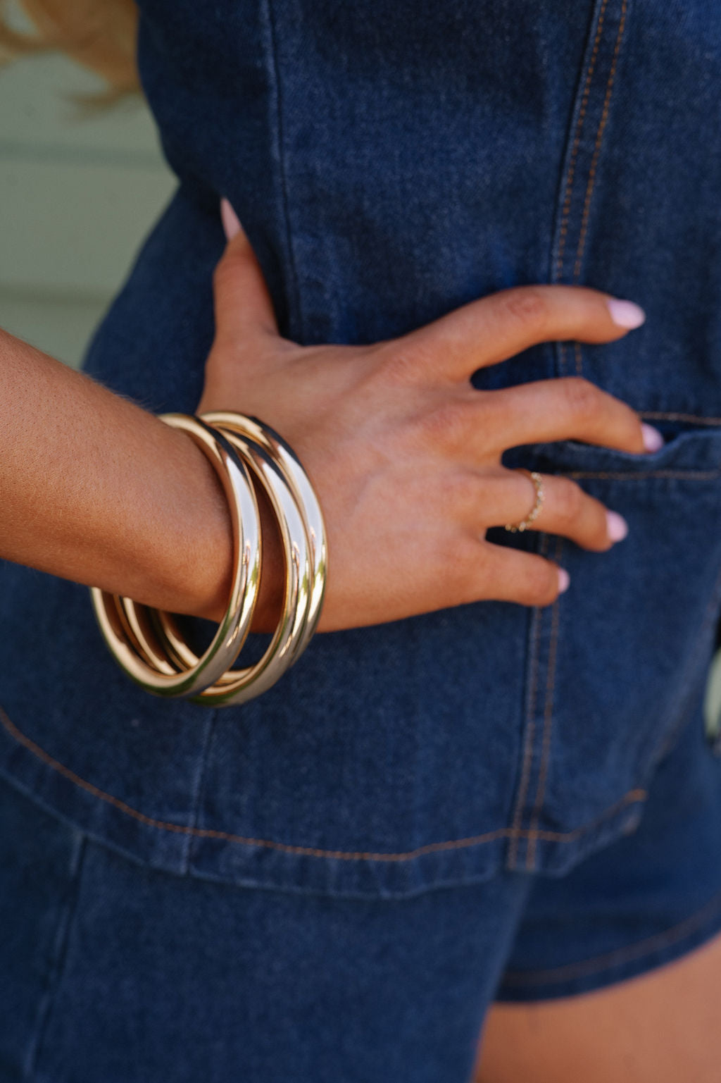 Triple Bangle Bracelet